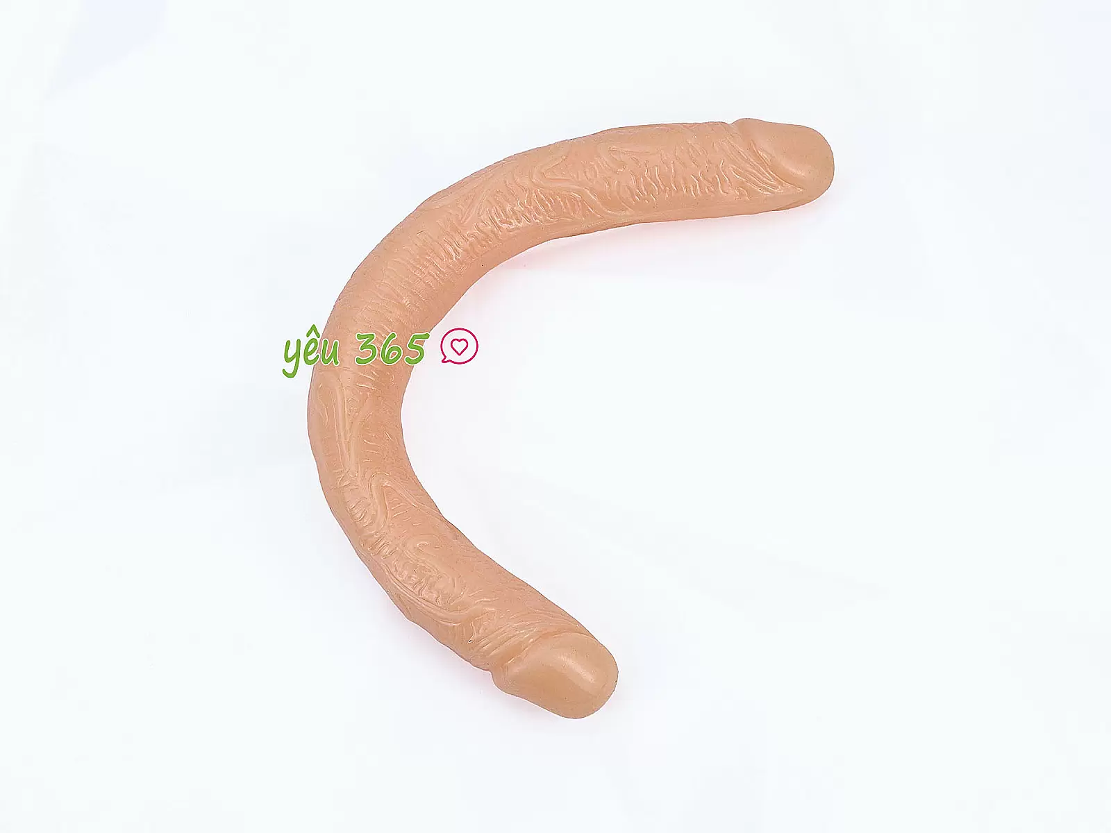 Dương vật giả 2 đầu silicon size trung