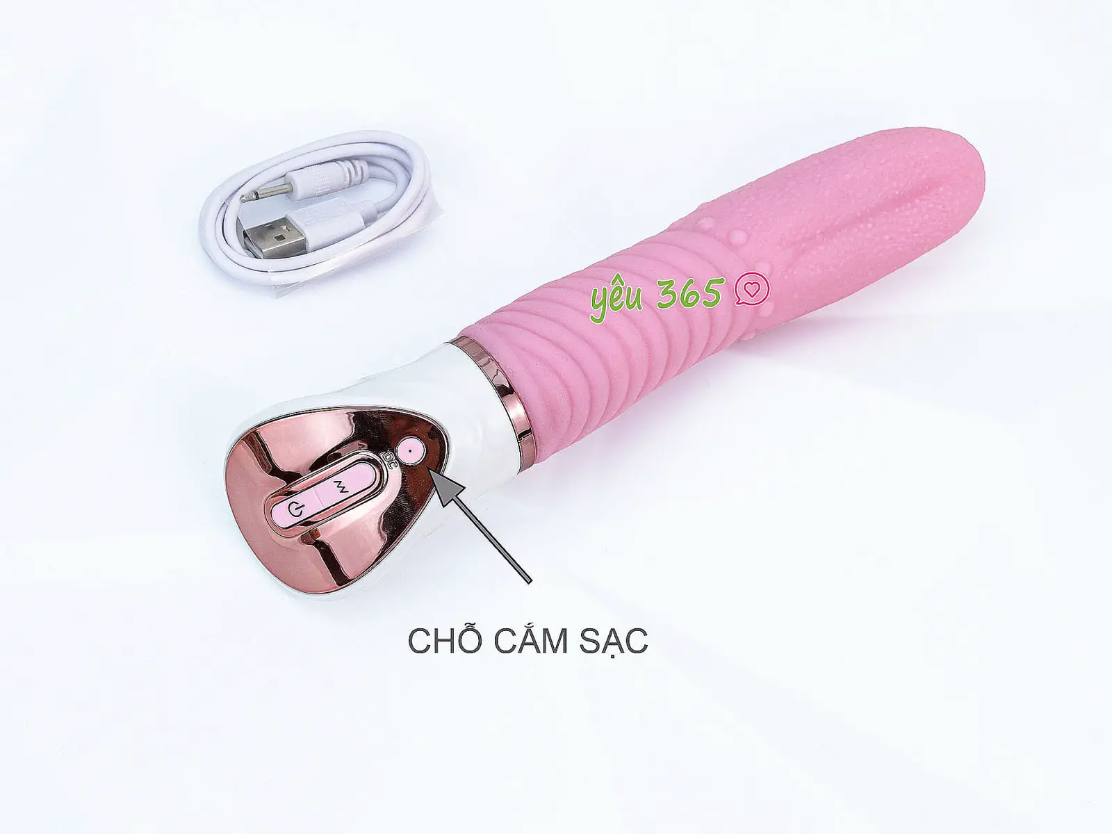 Lưỡi Liếm Massage Rung, Ngoáy, Phát Nhiệt - Magic Tongue