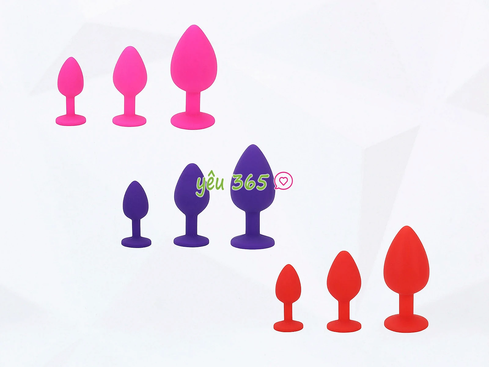 Kích hậu silicon Bullet 3 size siêu kích thích