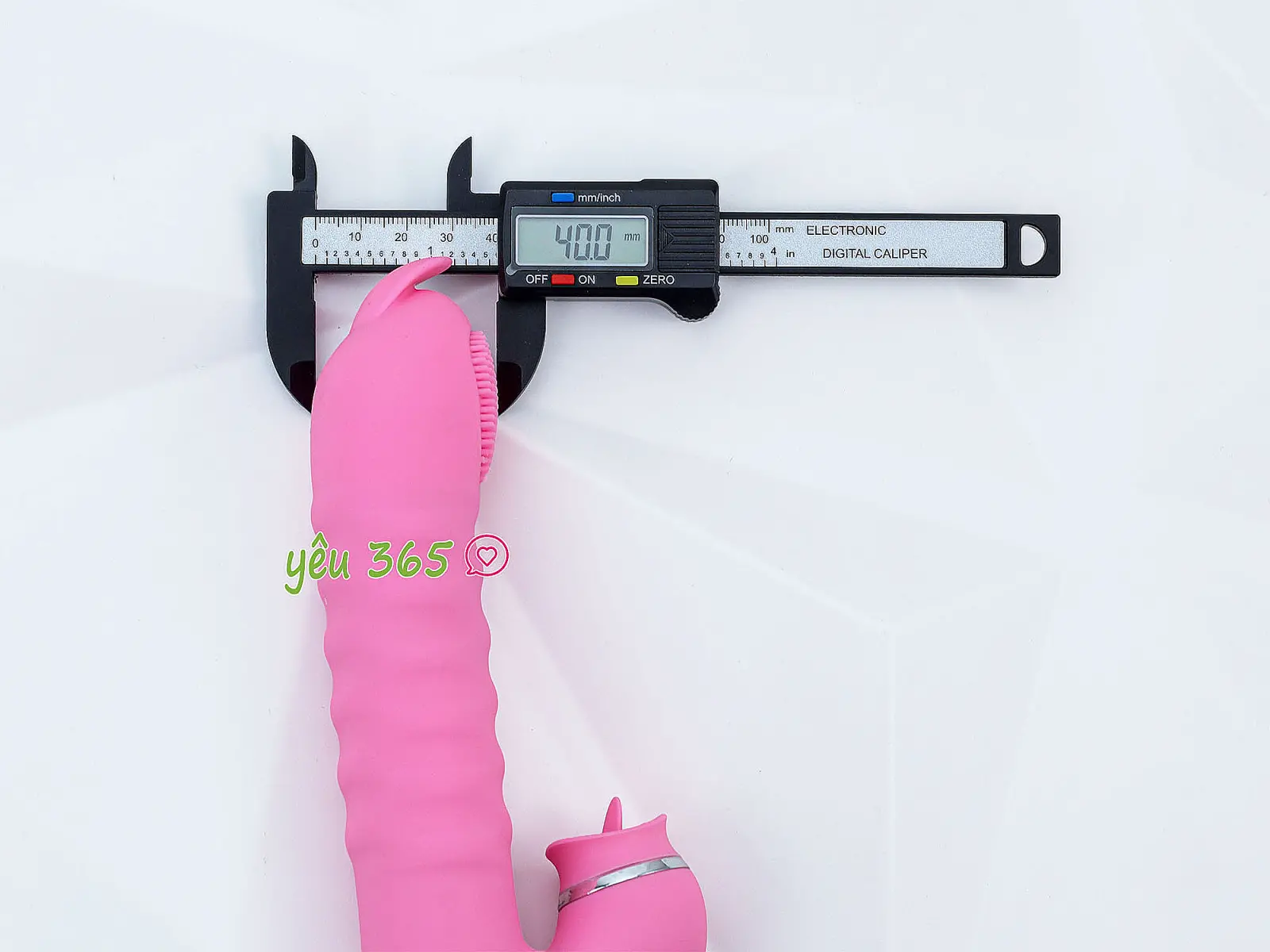 Máy mát xa lưỡi liếm 2 đầu Telescopic liếm, rung, thụt pin sạc, ấm nóng