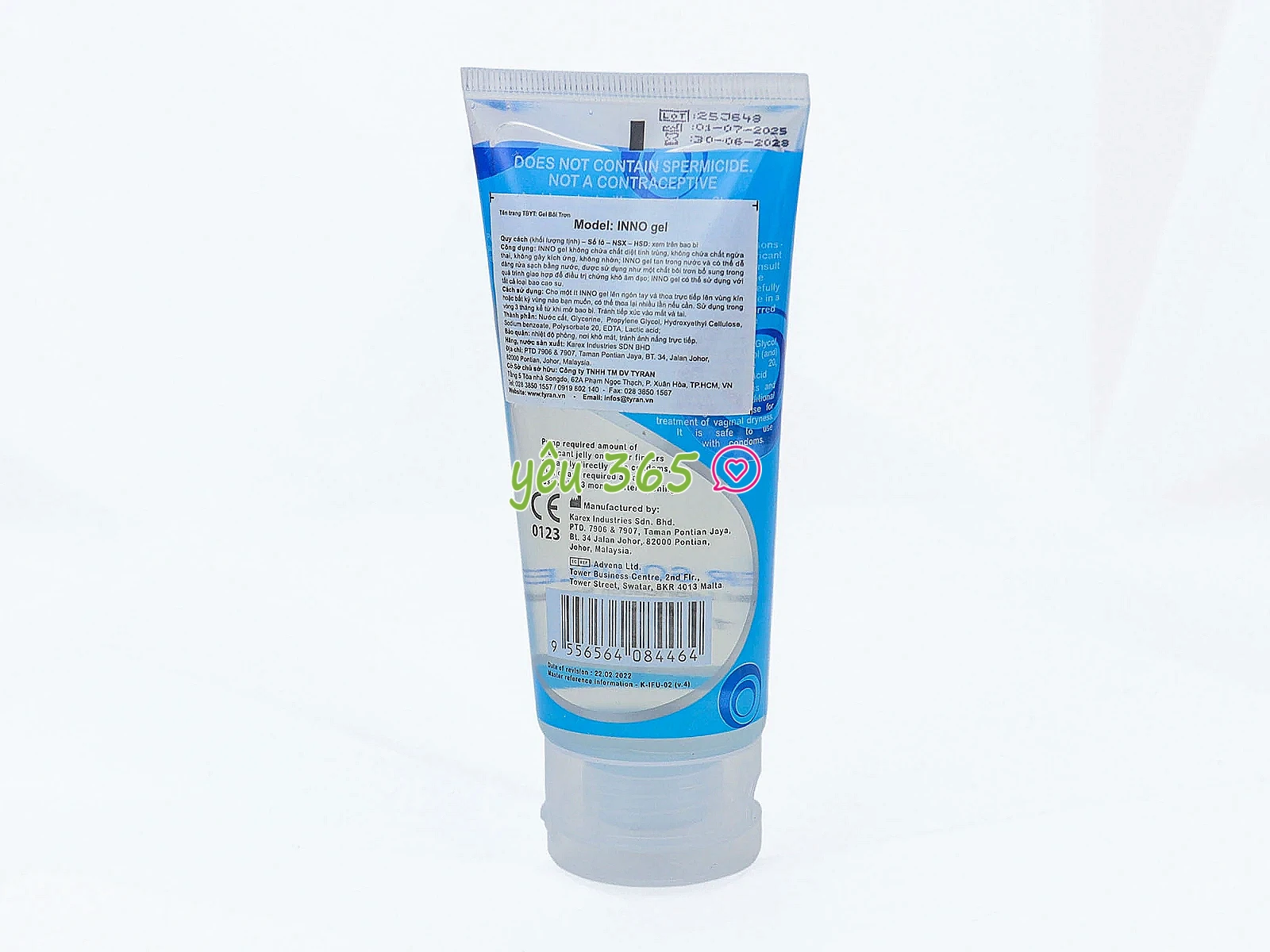Gel bôi trơn FFX Foreskin mang lại cảm giác tươi mát, dễ chịu