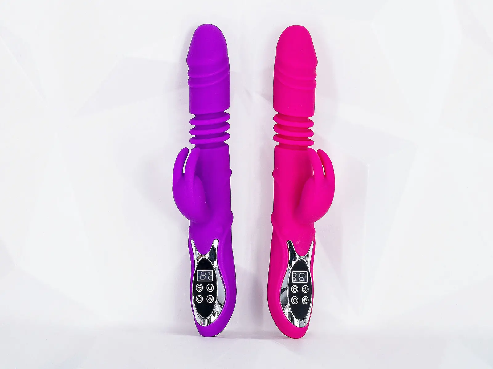 Dương vật giả rung thụt, phát nhiệt Rabbit Vibrator