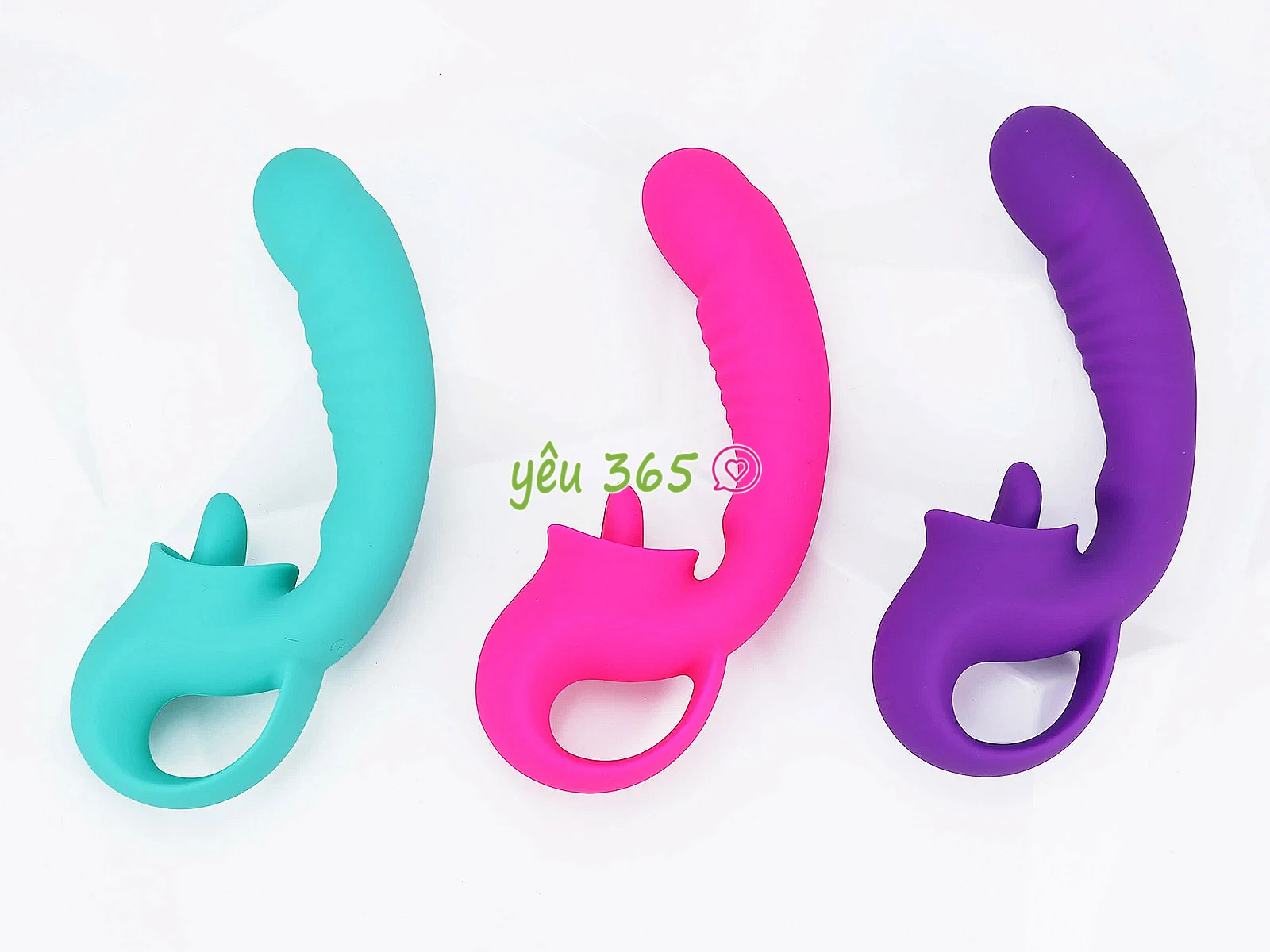 Dương vật giả Tongue Licking rung liếm lưỡi 2 trong 1 mang đến trải nghiệm đa điểm