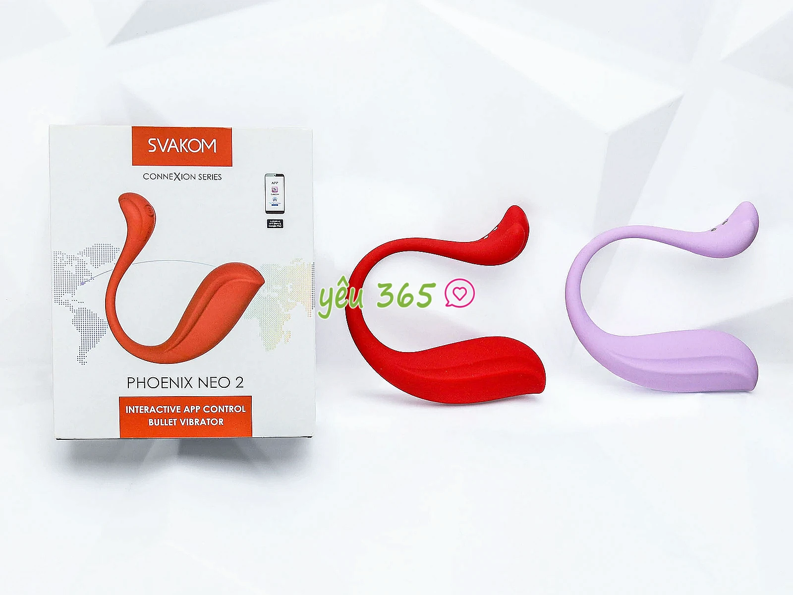 Trứng rung Svakom Phoenix Neo 2 điều khiển qua App từ xa