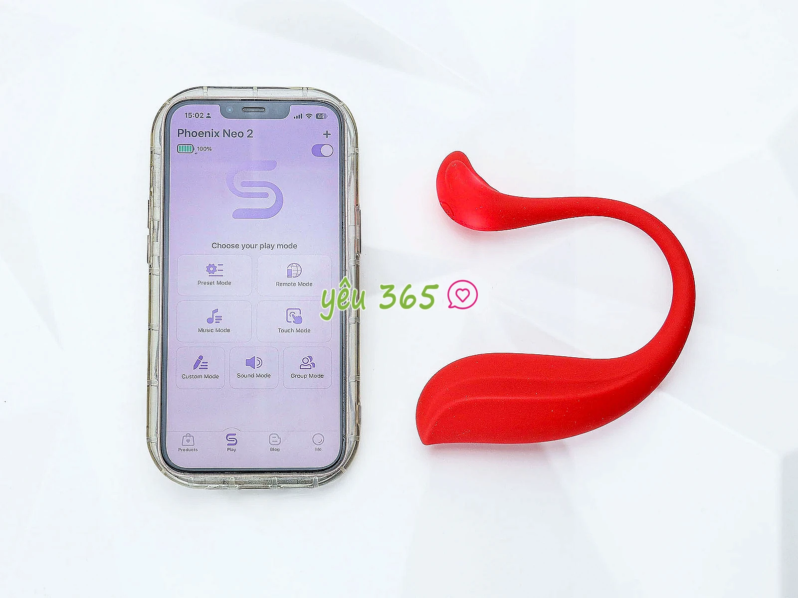 Trứng rung Svakom Phoenix Neo 2 điều khiển qua App từ xa