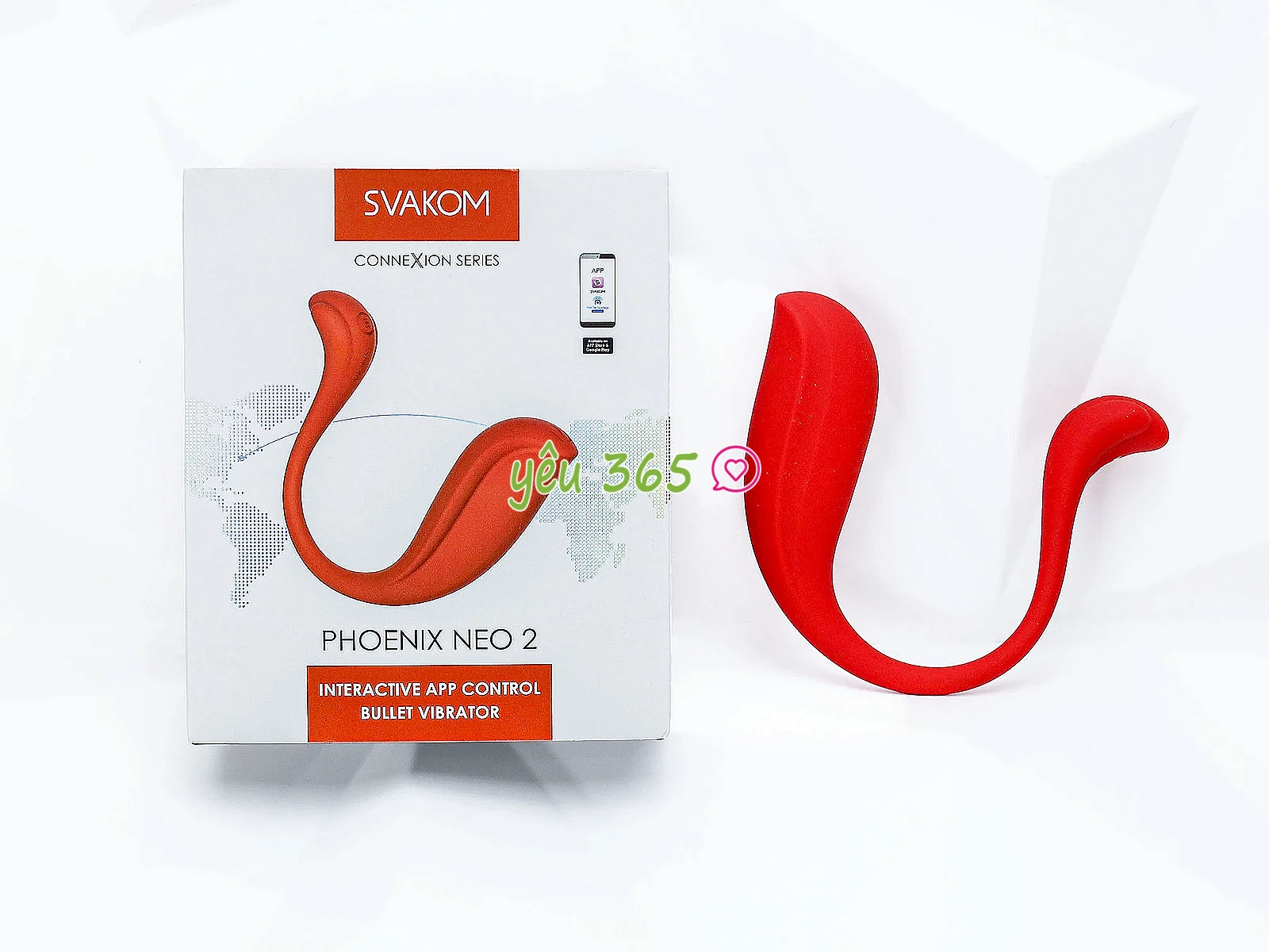 Trứng rung Svakom Phoenix Neo 2 điều khiển qua App từ xa