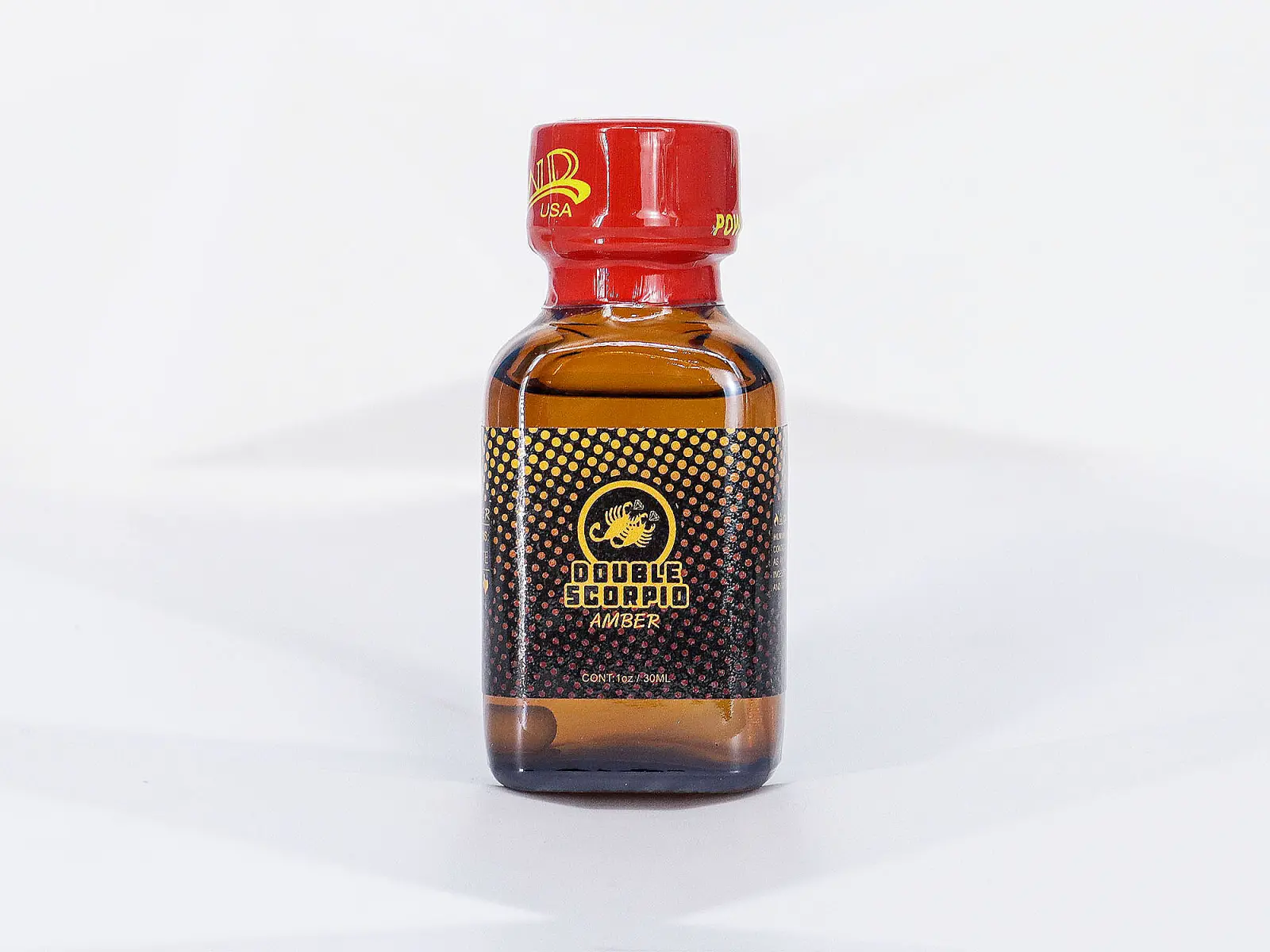 Chai hít Double Scorpio Amber 30ml tăng cường sự nhạy cảm và khoái cảm tột đỉnh