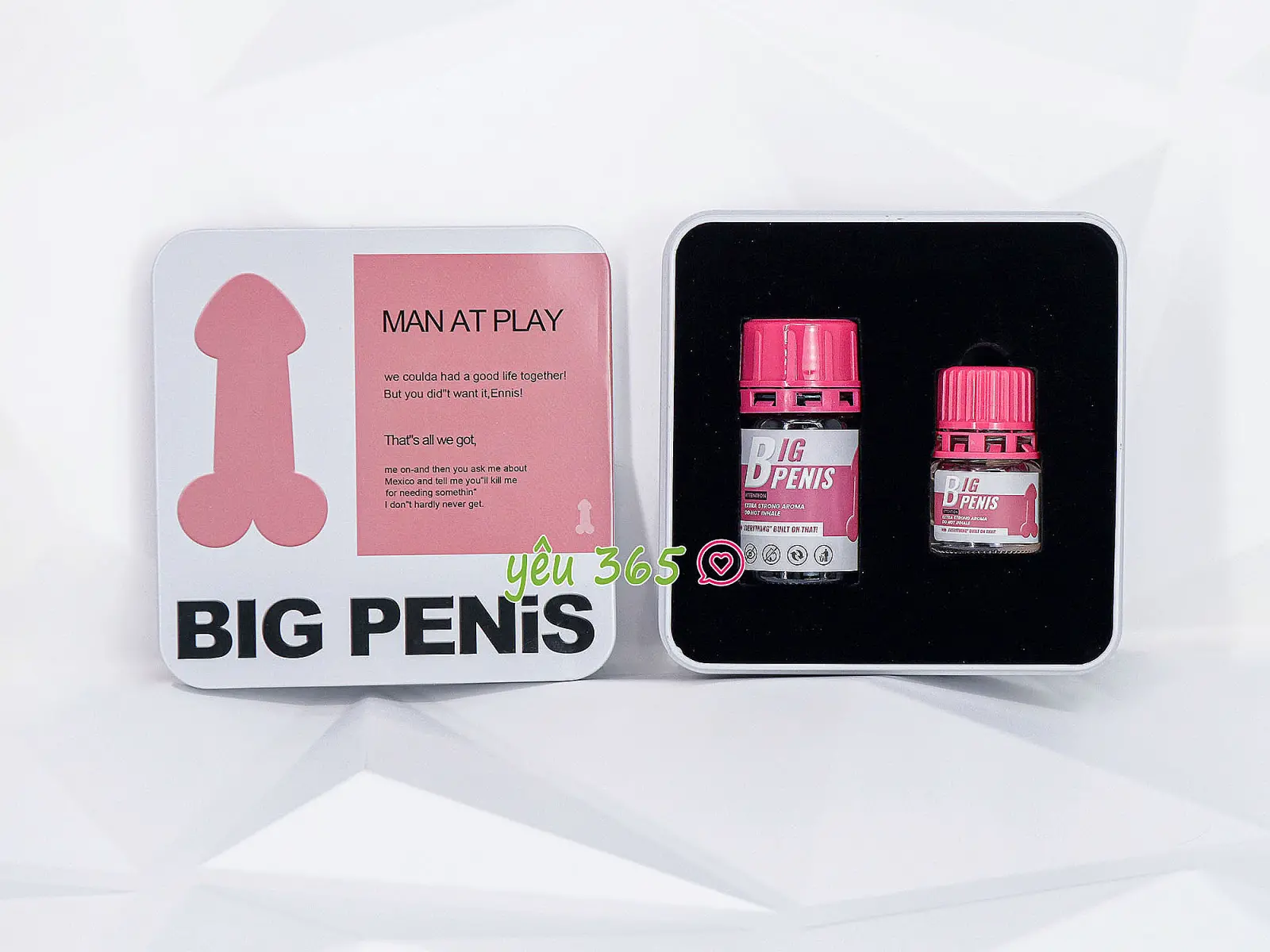 Chai hít Big Penis khơi dậy khoái cảm
