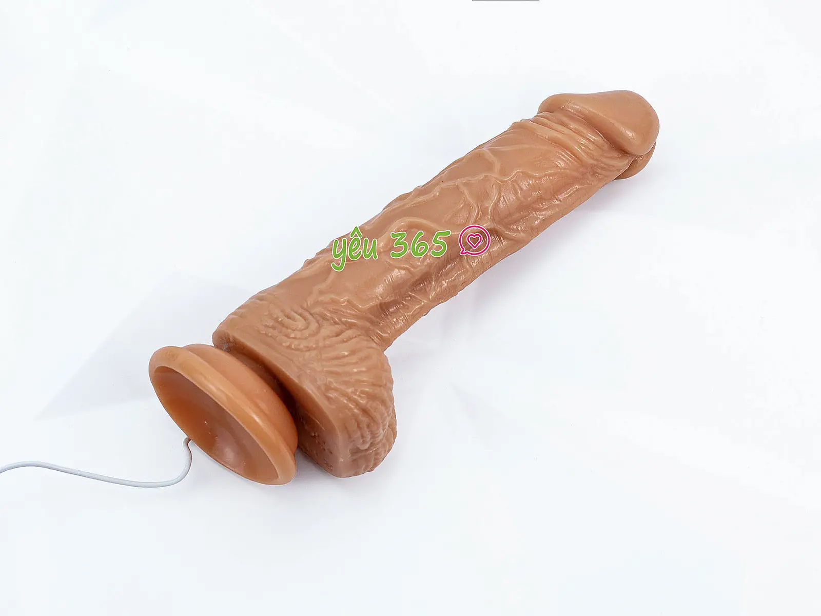 Dương vật giả có đế Spark Wand kèm điều khiển