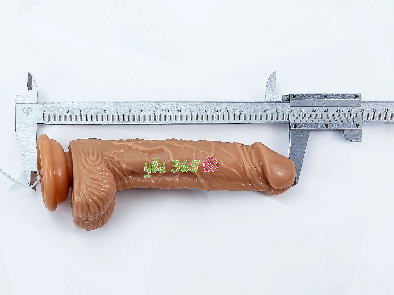 Dương vật giả có đế Spark Wand kèm điều khiển