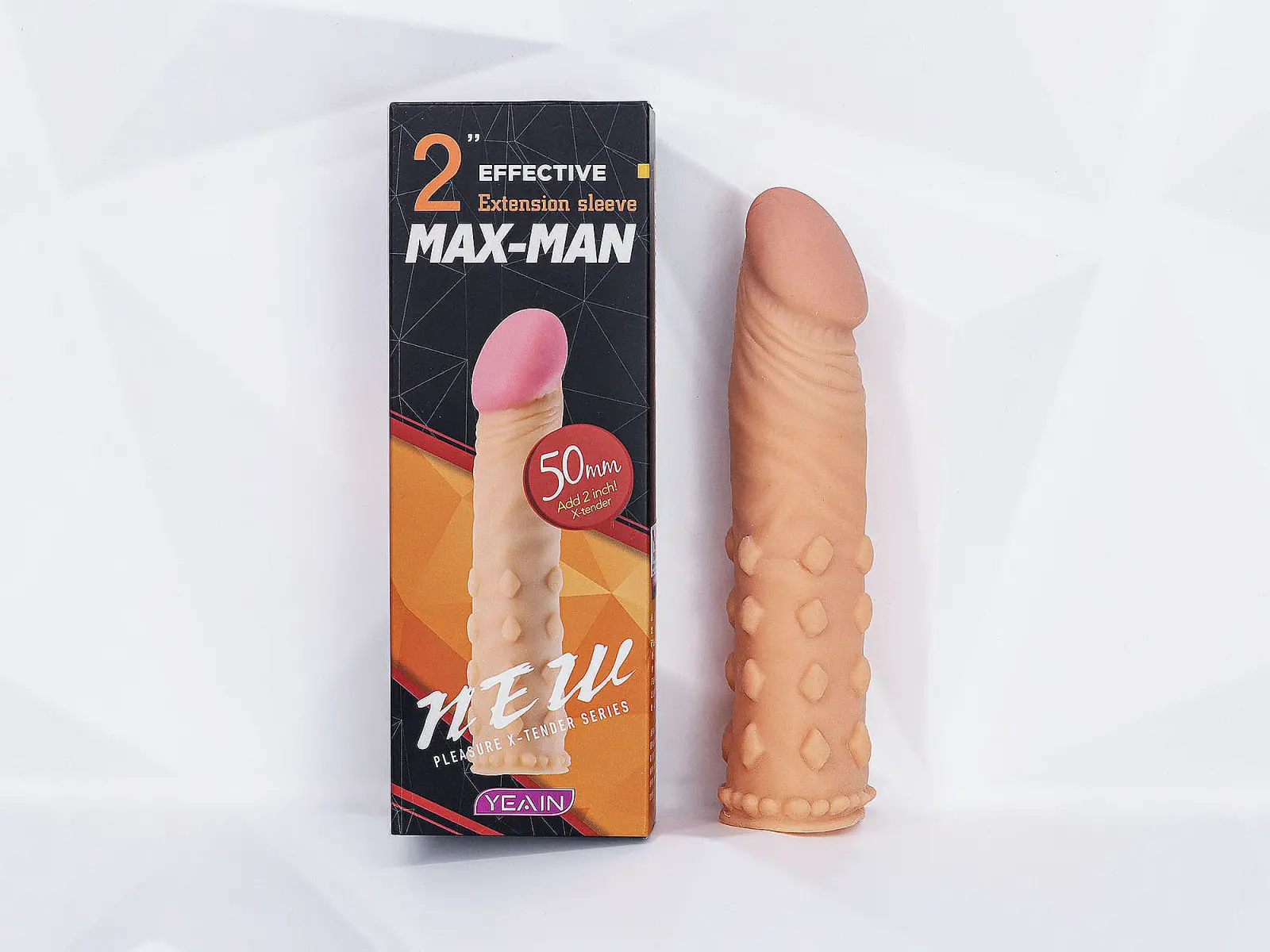 Bao cao su đ&ocirc;n d&ecirc;n Max Man đ&ocirc;n 5cm