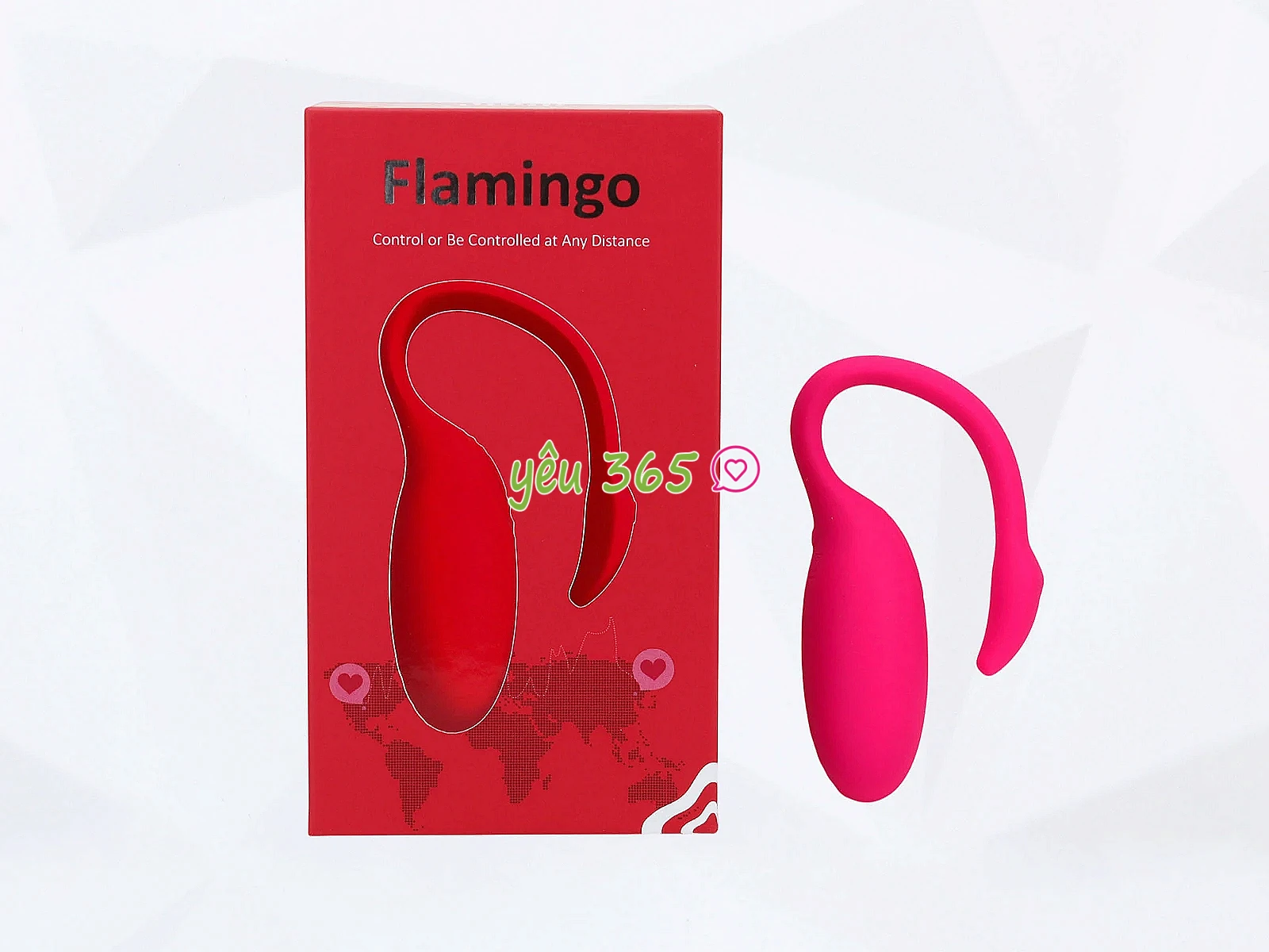 Trứng rung tình yêu thiên nga Flamingo sử dụng Smartphone ➩ Chính hãng