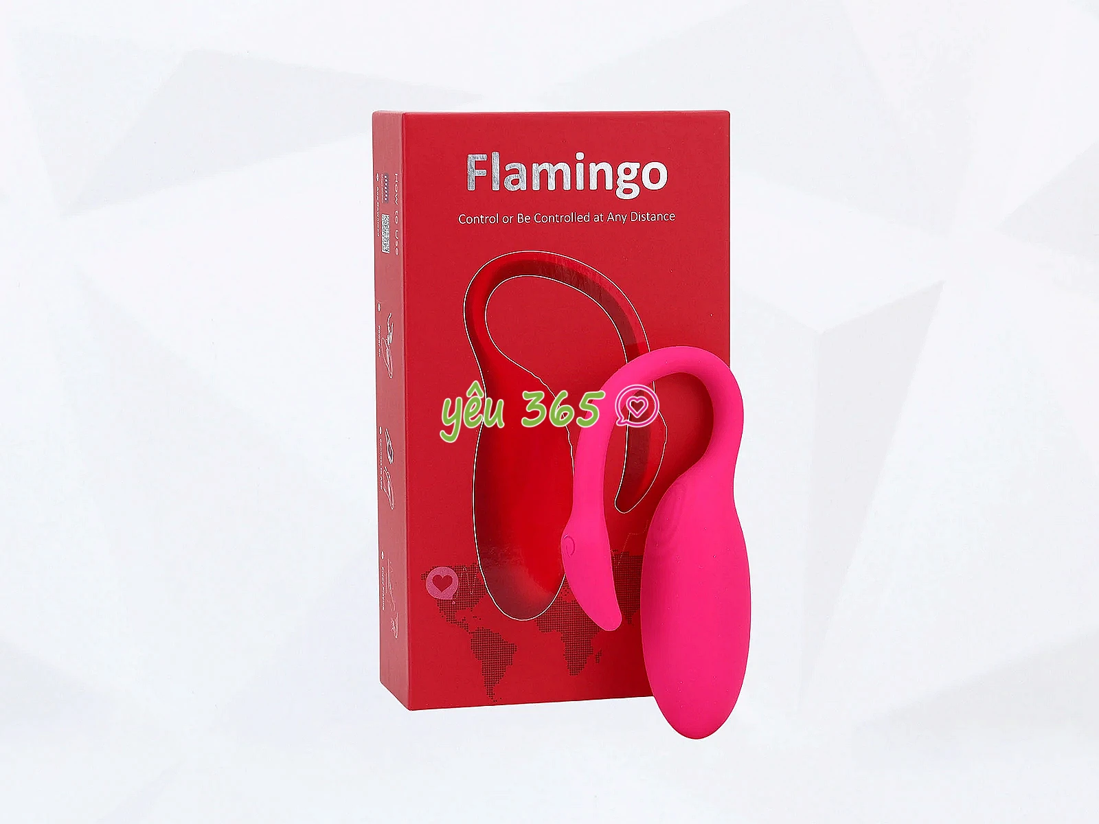 Trứng rung tình yêu thiên nga Flamingo sử dụng Smartphone ➩ Chính hãng