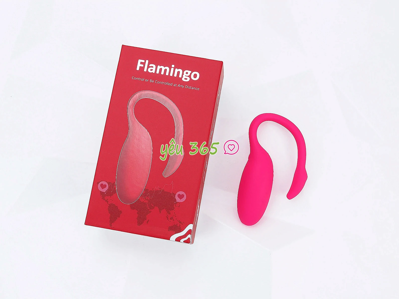 Trứng rung tình yêu thiên nga Flamingo sử dụng Smartphone ➩ Chính hãng