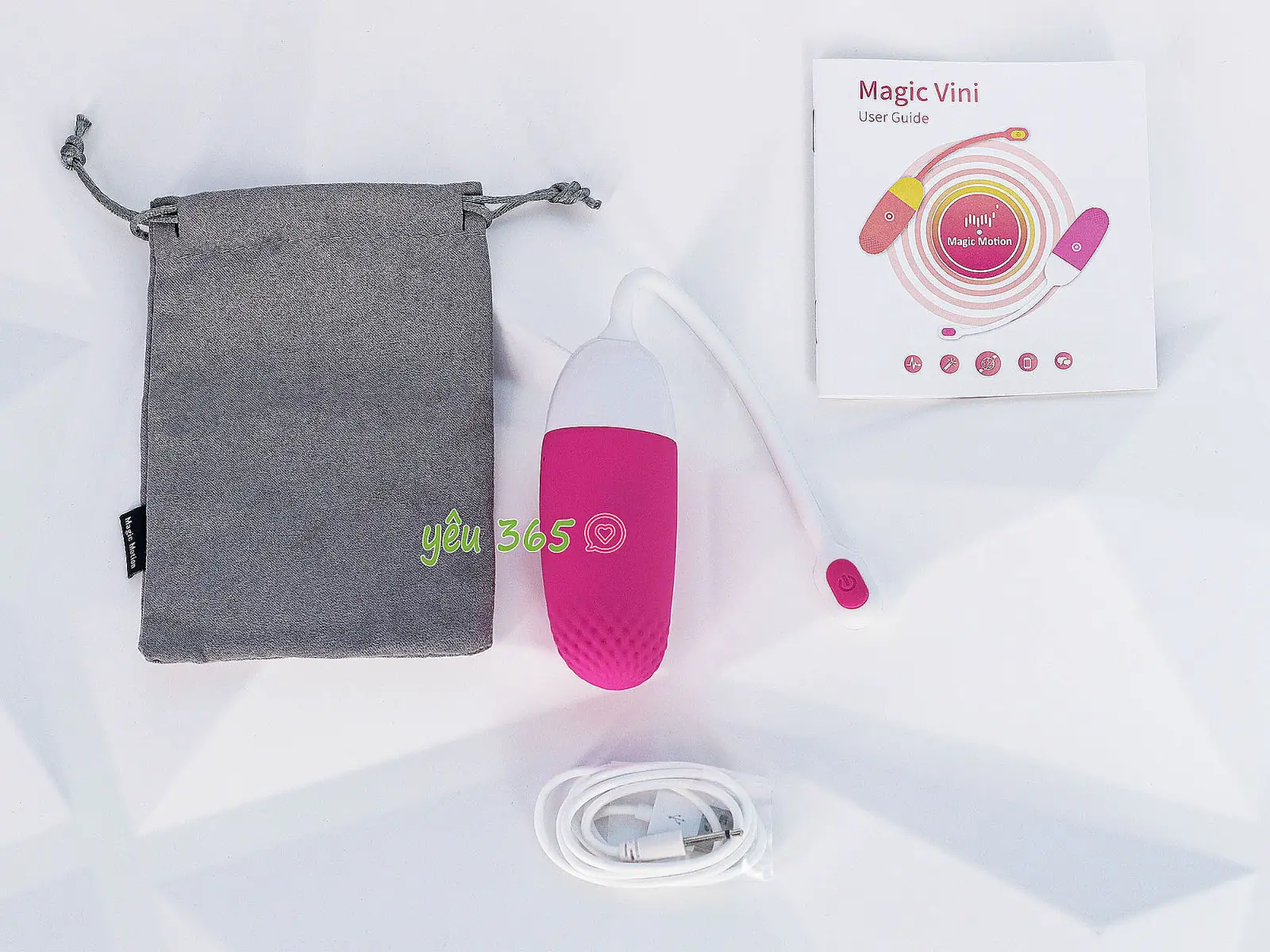 Trứng rung tình yêu Magic Vini 7 chế độ điều khiển qua App