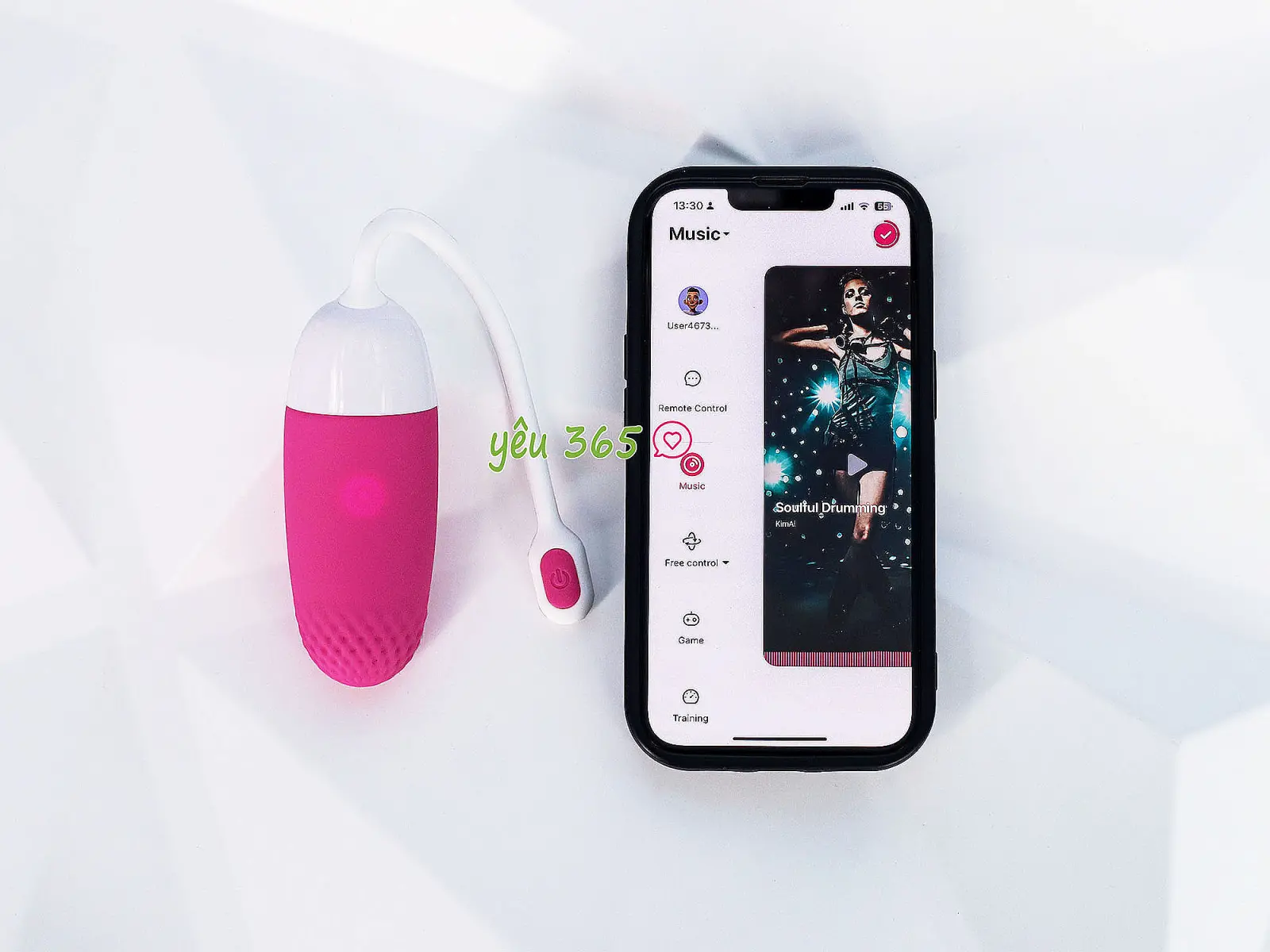 Trứng rung tình yêu Magic Vini 7 chế độ điều khiển qua App