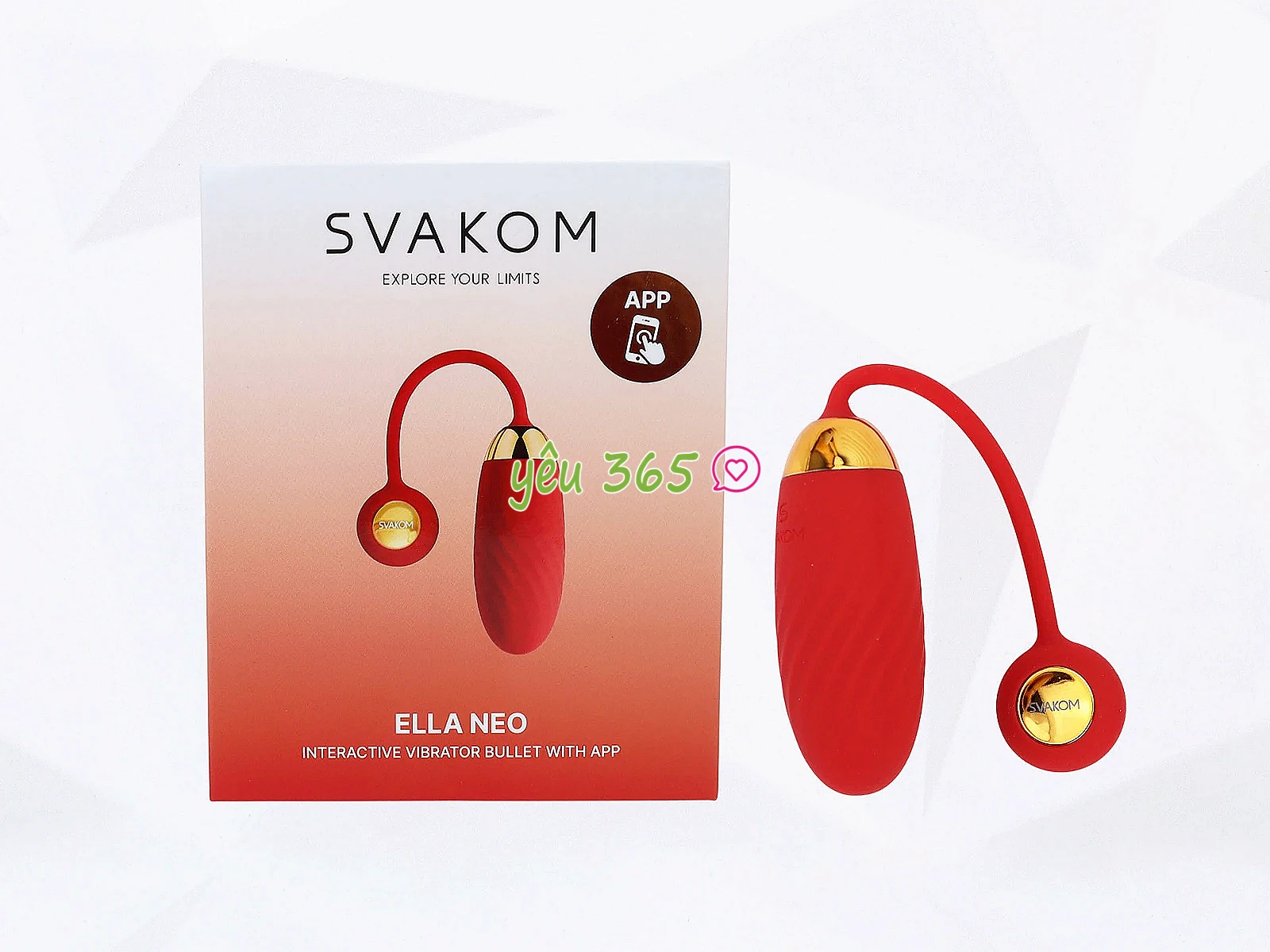 Trứng rung tình yêu Svakom Ella Neo điều khiển Smartphone