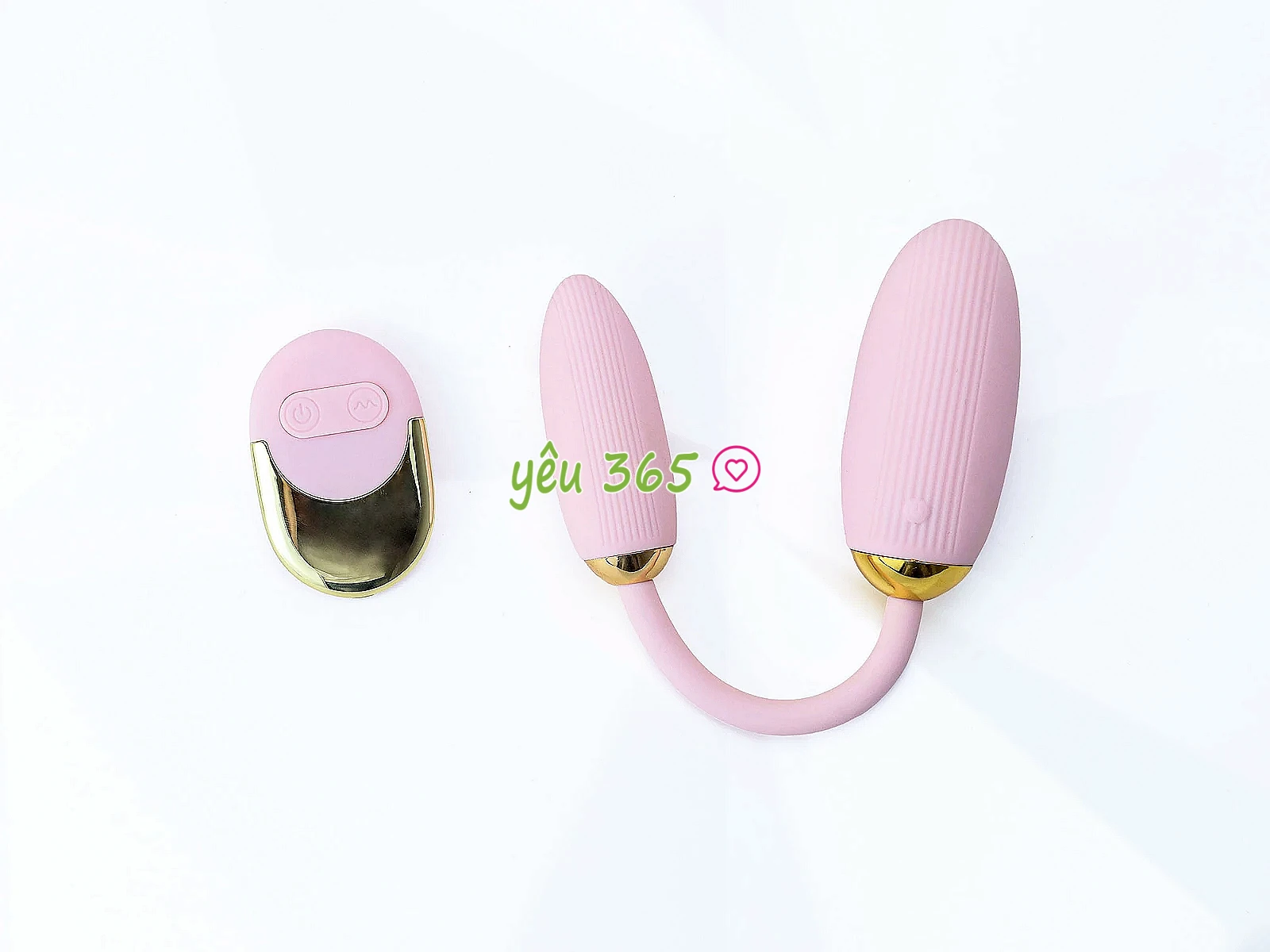 Trứng rung 2 đầu Ankni nhỏ gọn có điều khiển từ xa