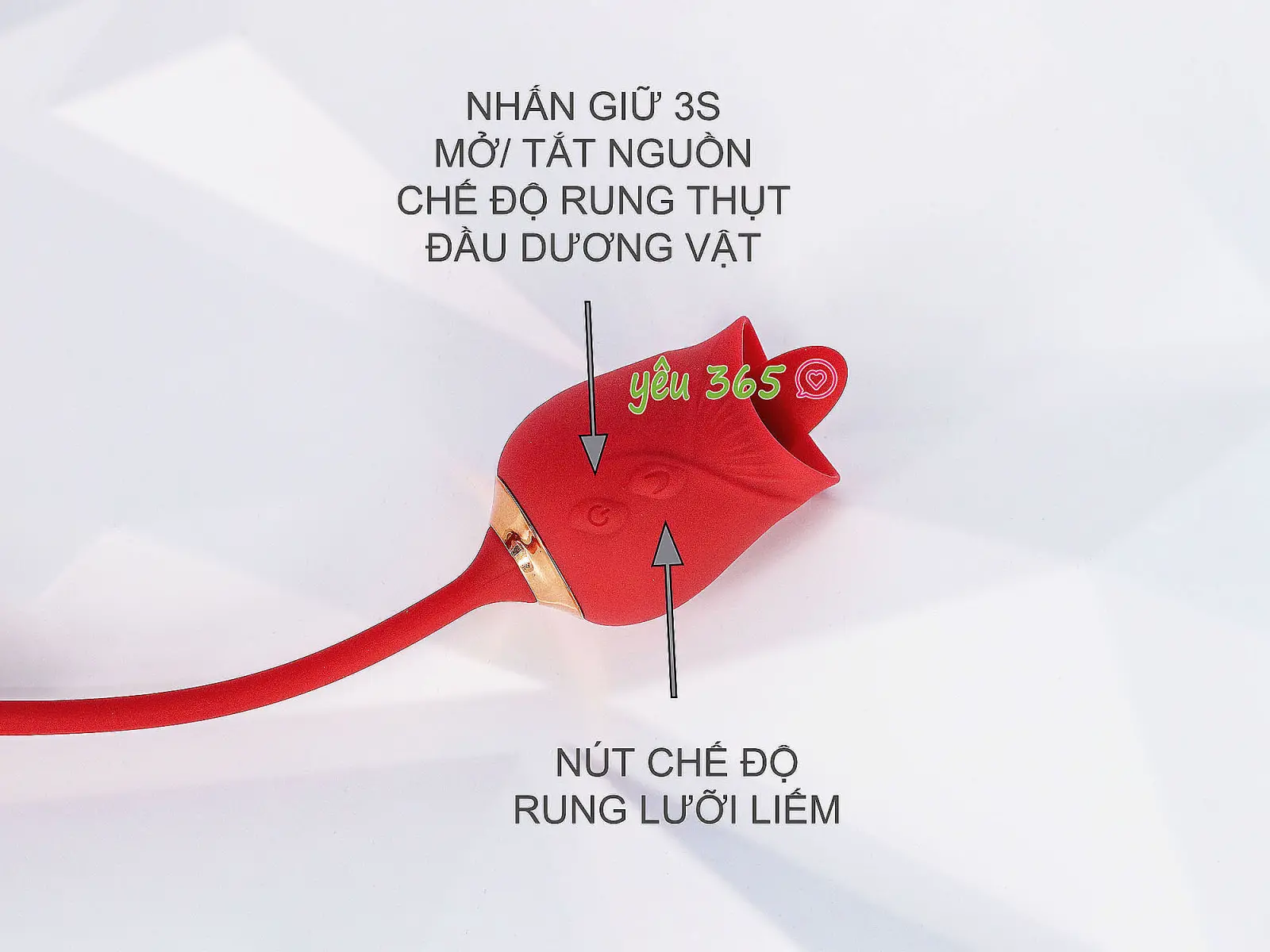 Trứng rung tình yêu hoa hồng hai đầu lưỡi liếm và trứng rung thụt
