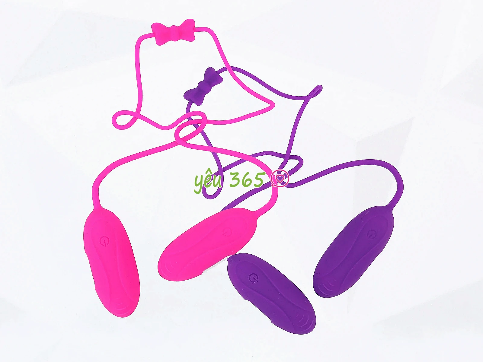 Trứng rung 2 đầu Aphojoy silicone pin sạc USB