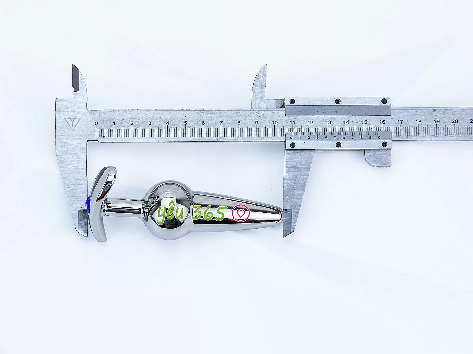 Dụng cụ kích thích hậu môn 1 khấc inox