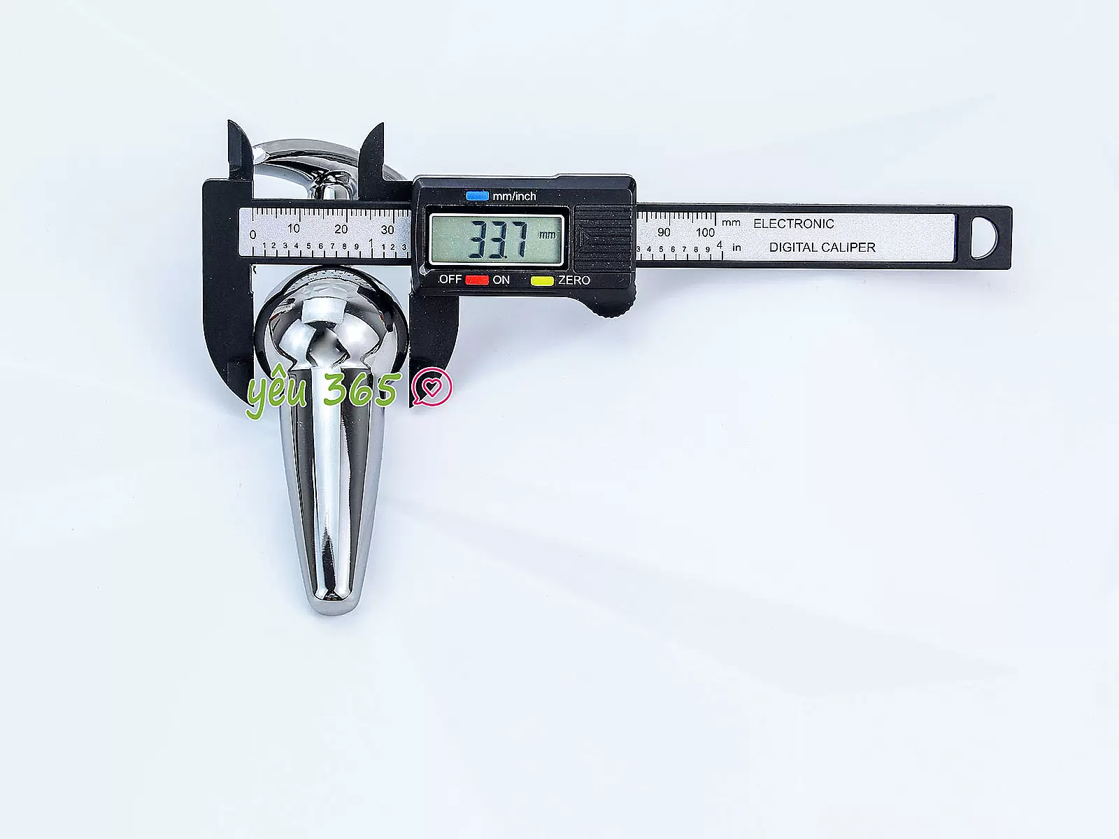 Dụng cụ kích thích hậu môn 1 khấc inox