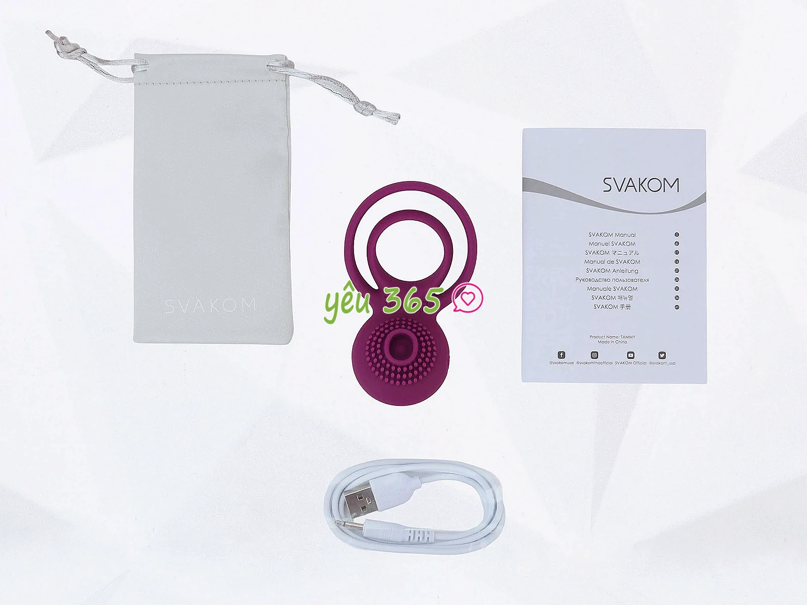Vòng rung tình yêu Svakom Tammy cao cấp