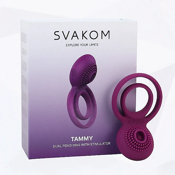 Vòng rung cao cấp Svakom Tammy nhiều tần số đàn hồi tốt