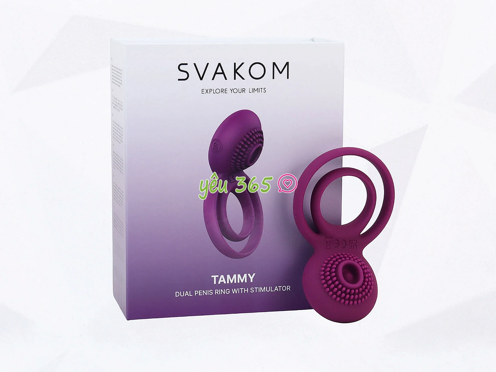 Vòng rung cao cấp Svakom Tammy nhiều tần số đàn hồi tốt