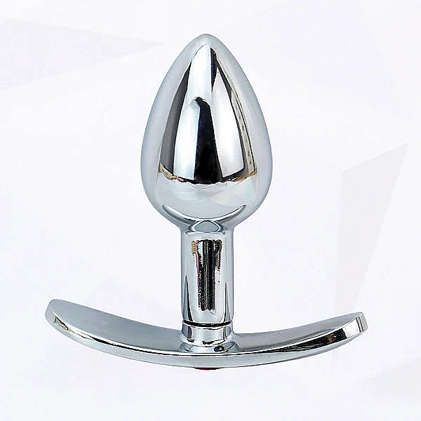 Plug hậu môn inox có tay cầm kích thích mạnh mẽ