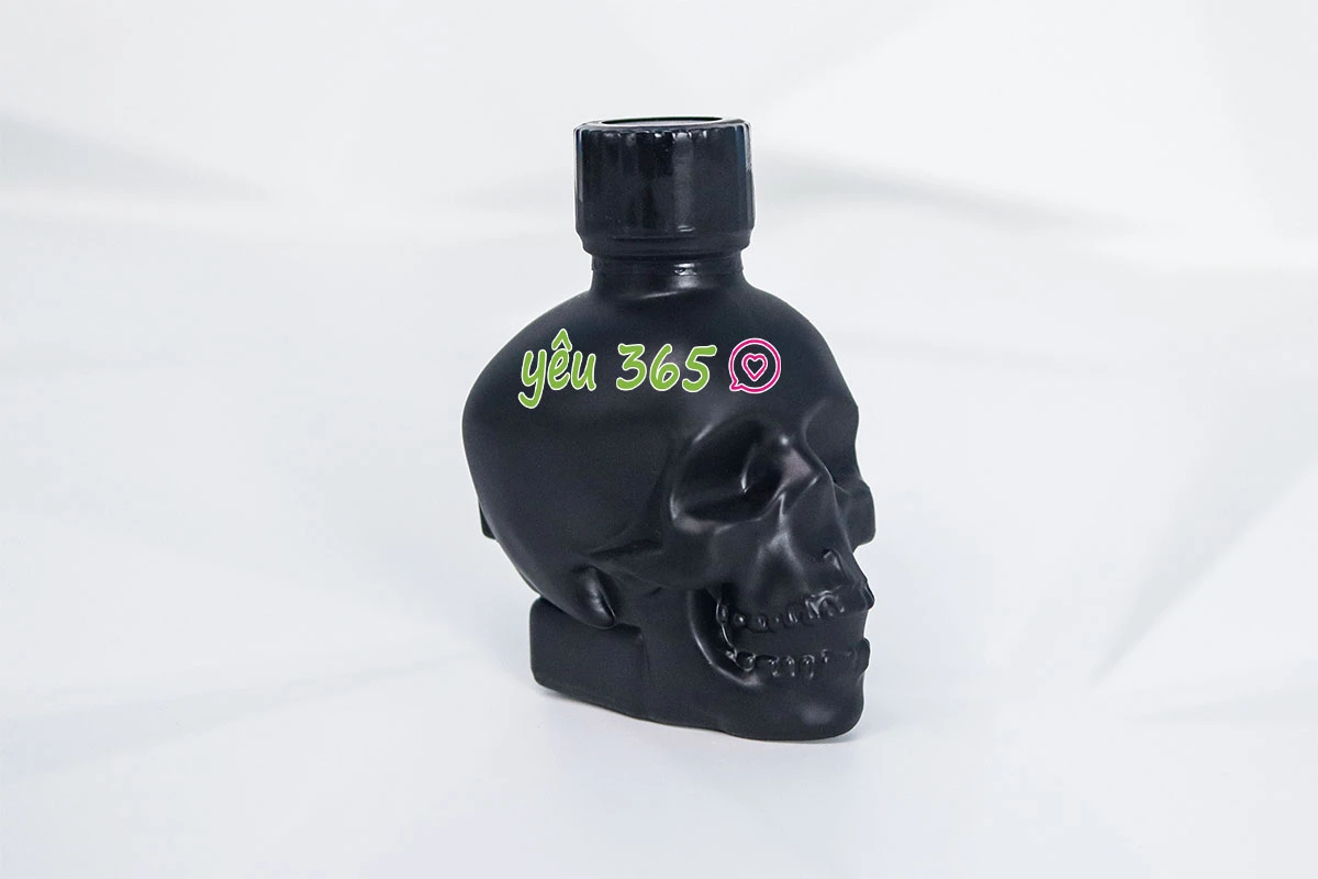 Chai ngửi Popper Skull đen tăng cảm giác khoái cảm