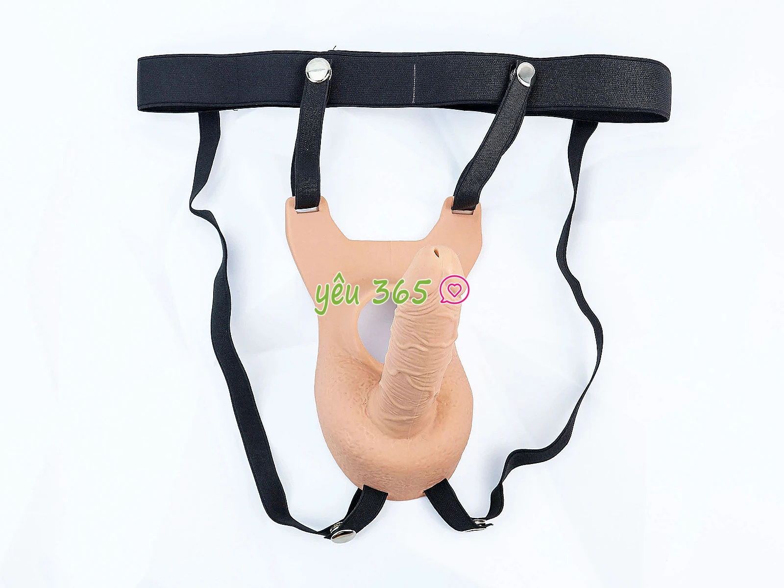 Dương vật giả dây đeo 2 đầu kết hợp