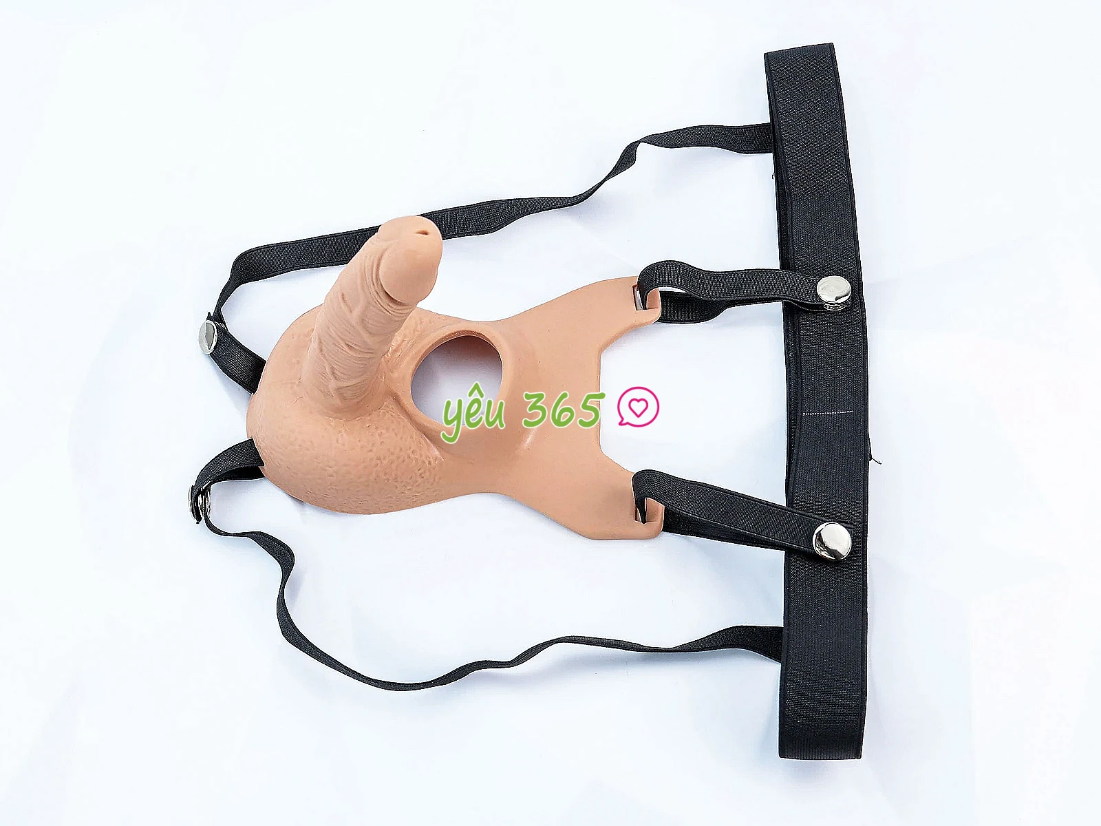 Dương vật giả dây đeo 2 đầu kết hợp