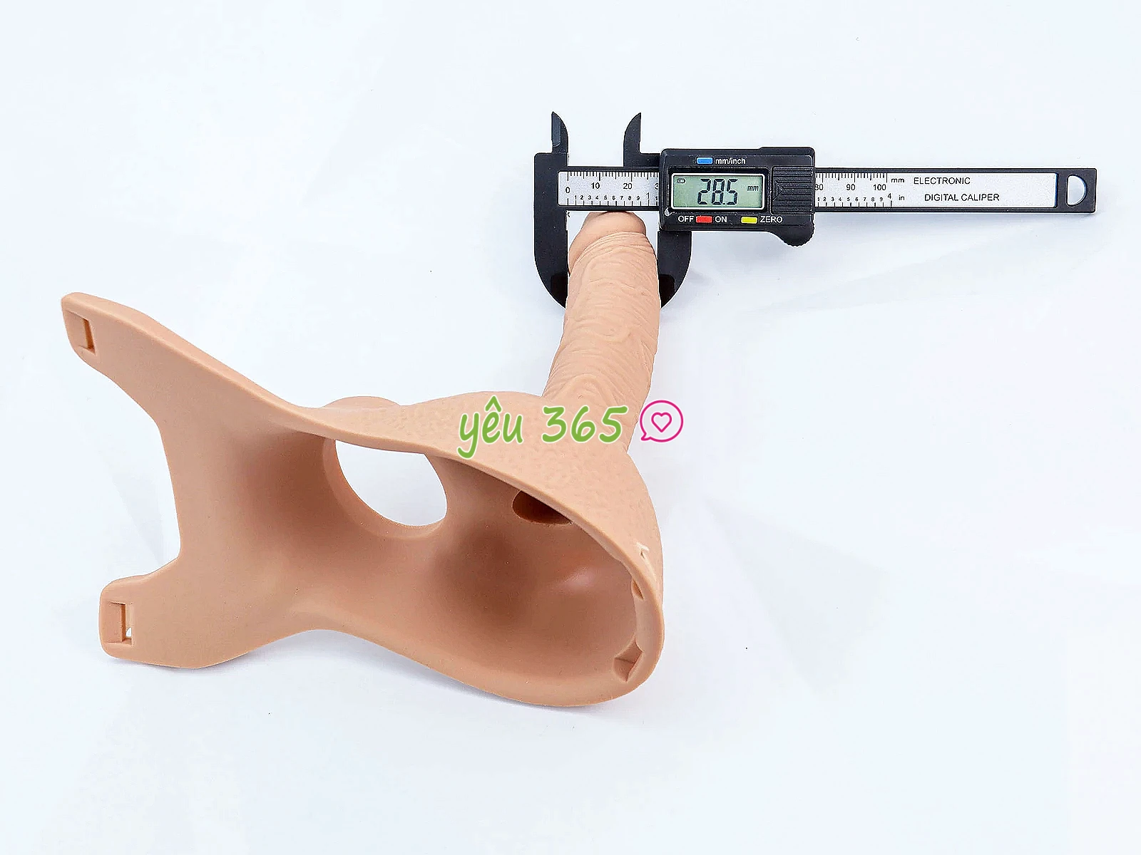 Dương vật giả dây đeo 2 đầu kết hợp