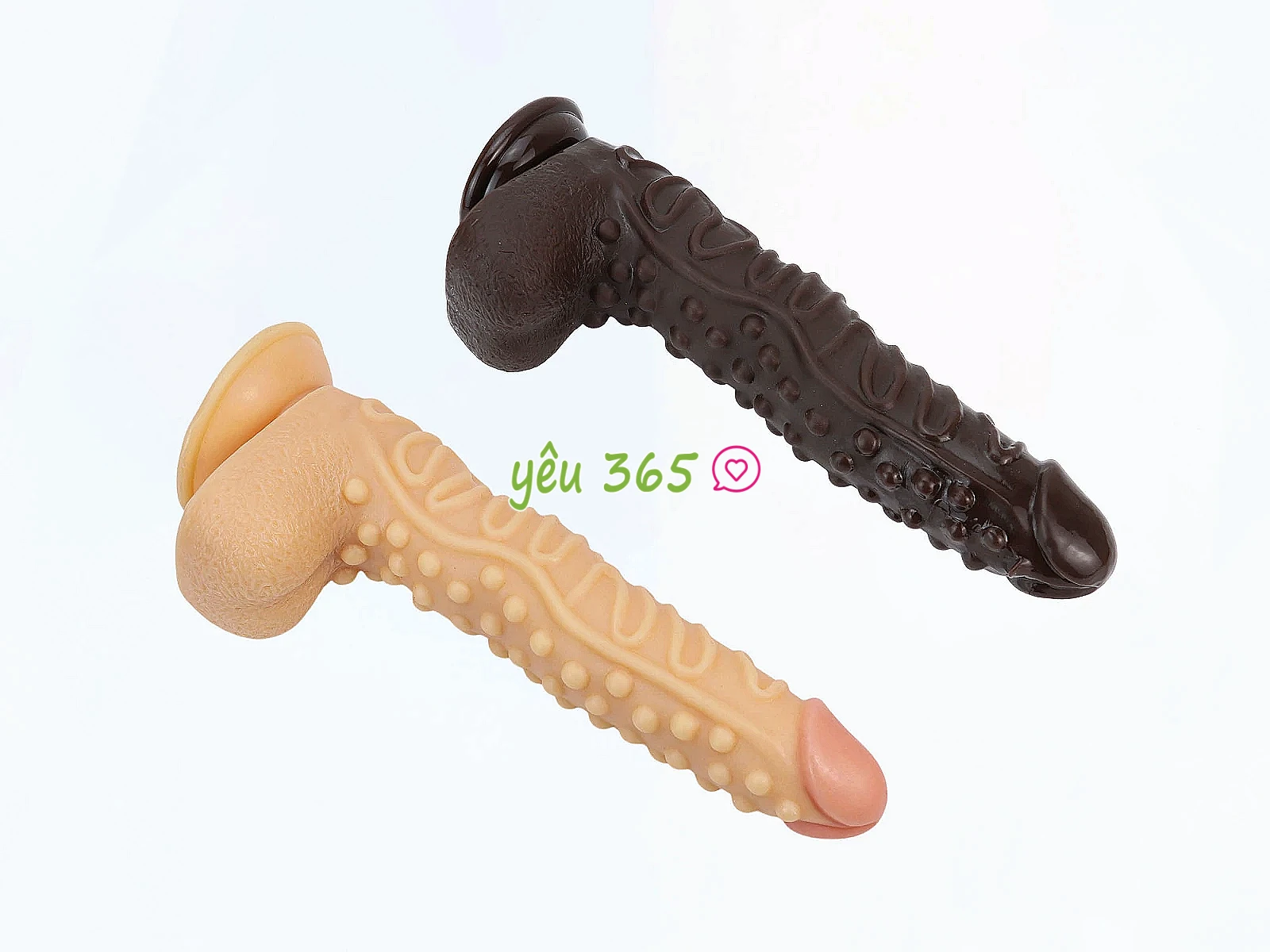 Dương vật giả có đế gân guốc siêu khủng