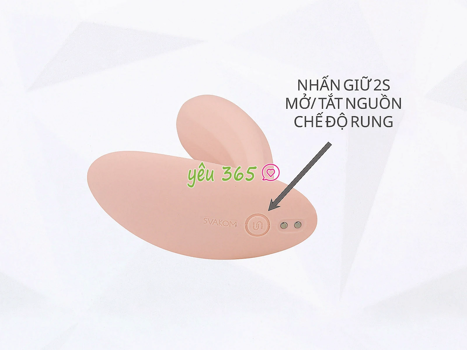 Máy massage Svakom Erica đeo trong quần lót, chỉnh qua App