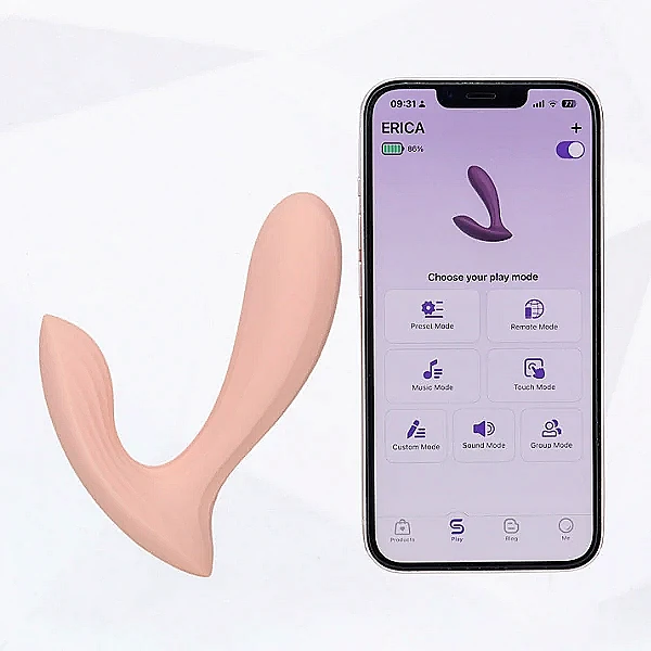 Máy massage Svakom Erica đeo trong quần lót, chỉnh qua App