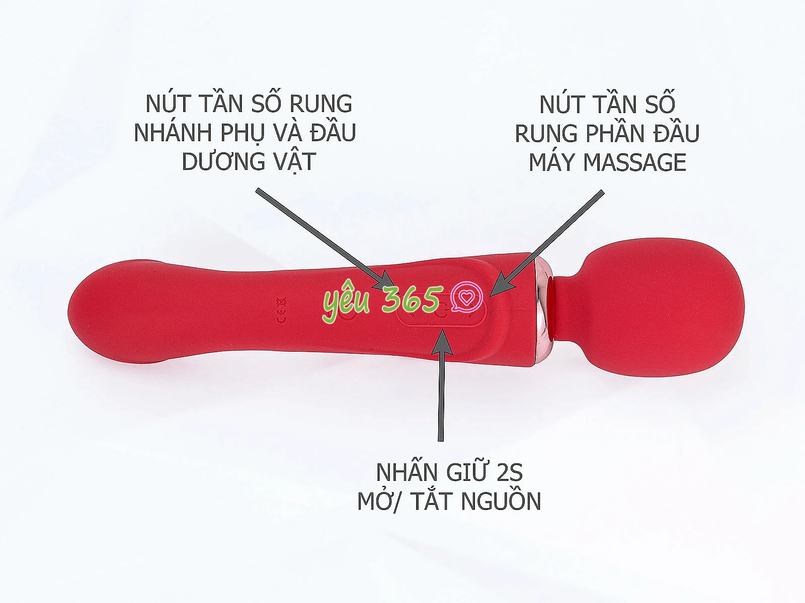 Máy massage kết hợp dương vật giả đa năng Peter The Great rung nhiều chế độ