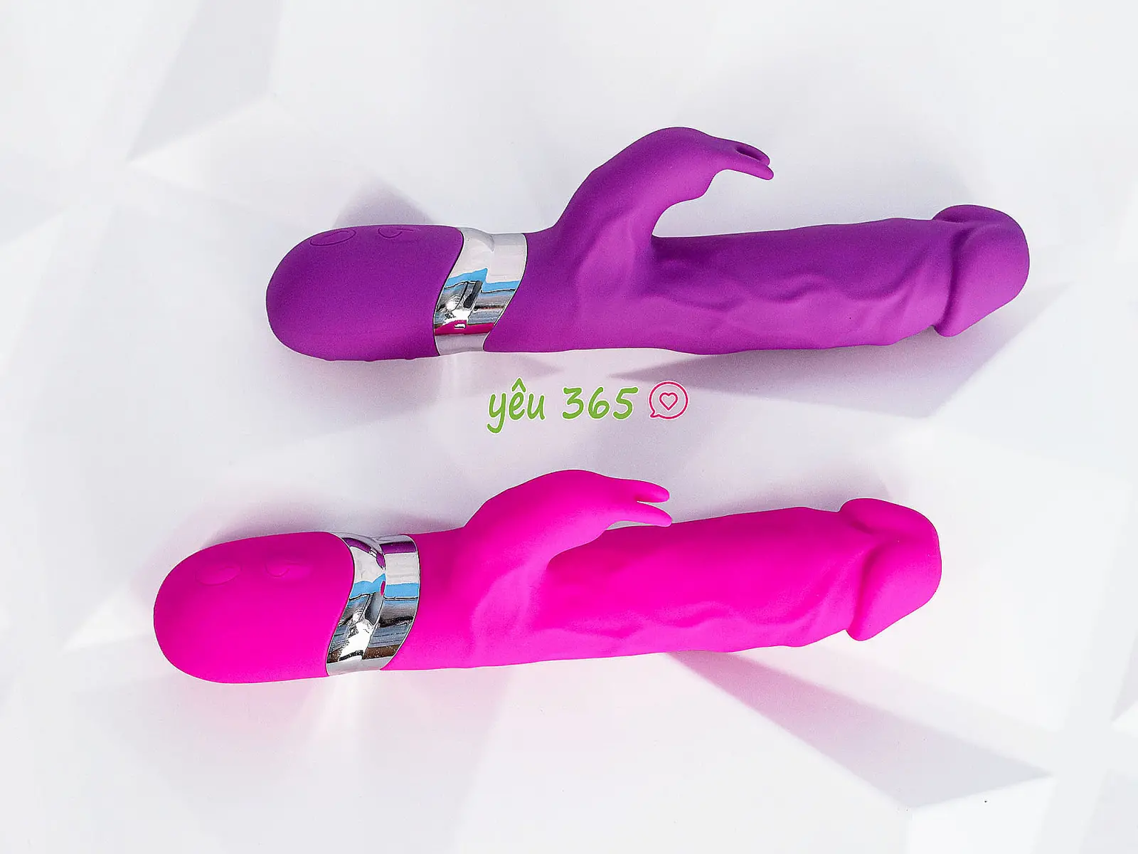 Máy massage cầm tay đa năng có nhánh tai thỏ