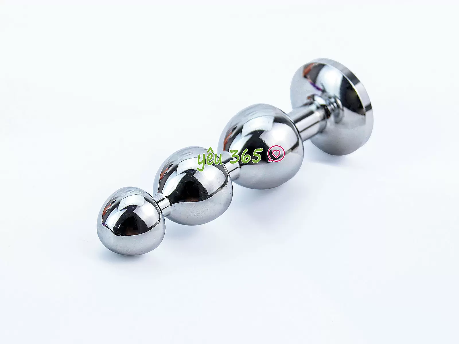 Dụng cụ kích thích hậu môn 3 khấc inox