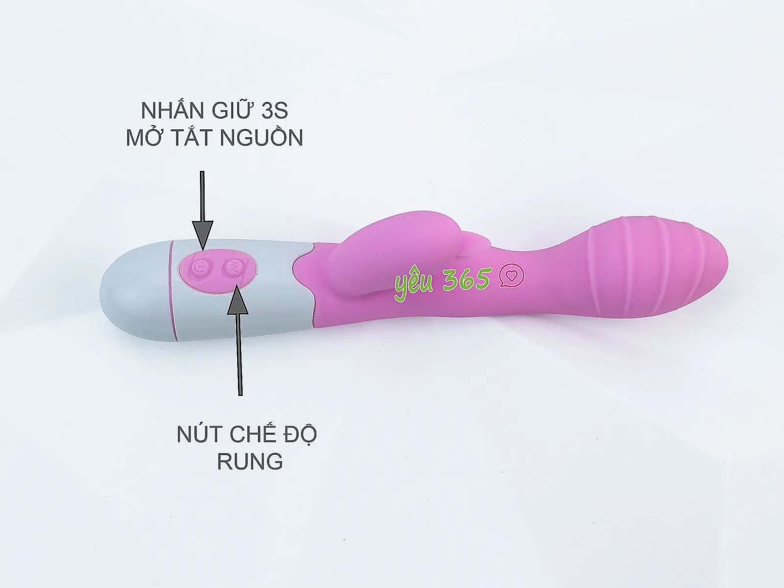 Dương vật giả Snappy nhánh pin sạc rung mạnh