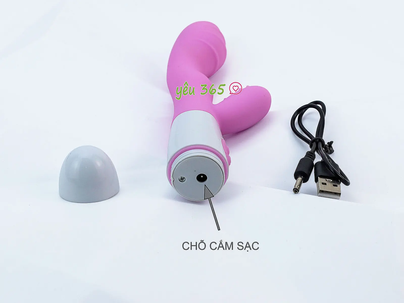 Dương vật giả Snappy nhánh pin sạc rung mạnh