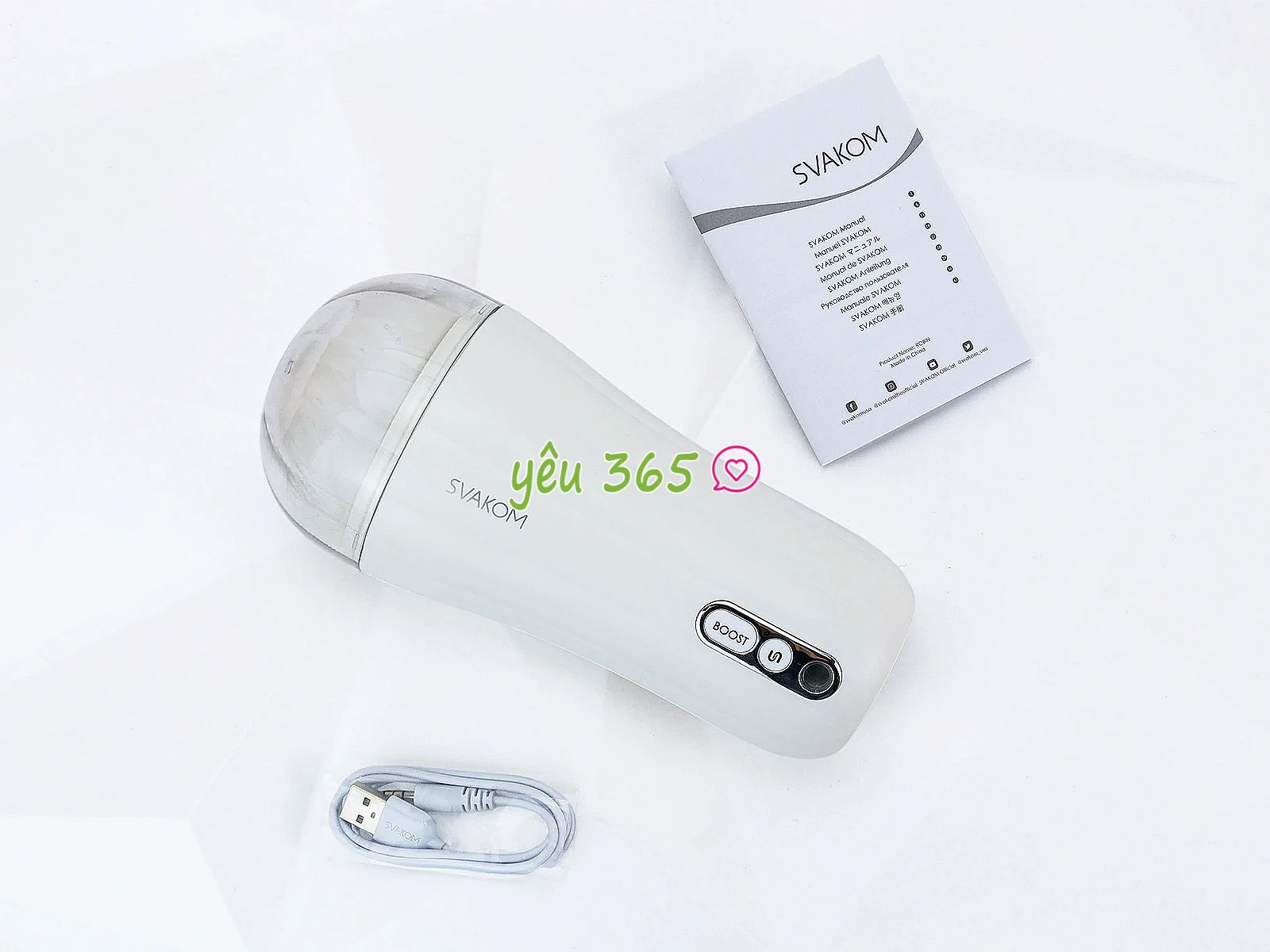 Âm đạo giả Svakom Robin pin sạc chính hãng USA