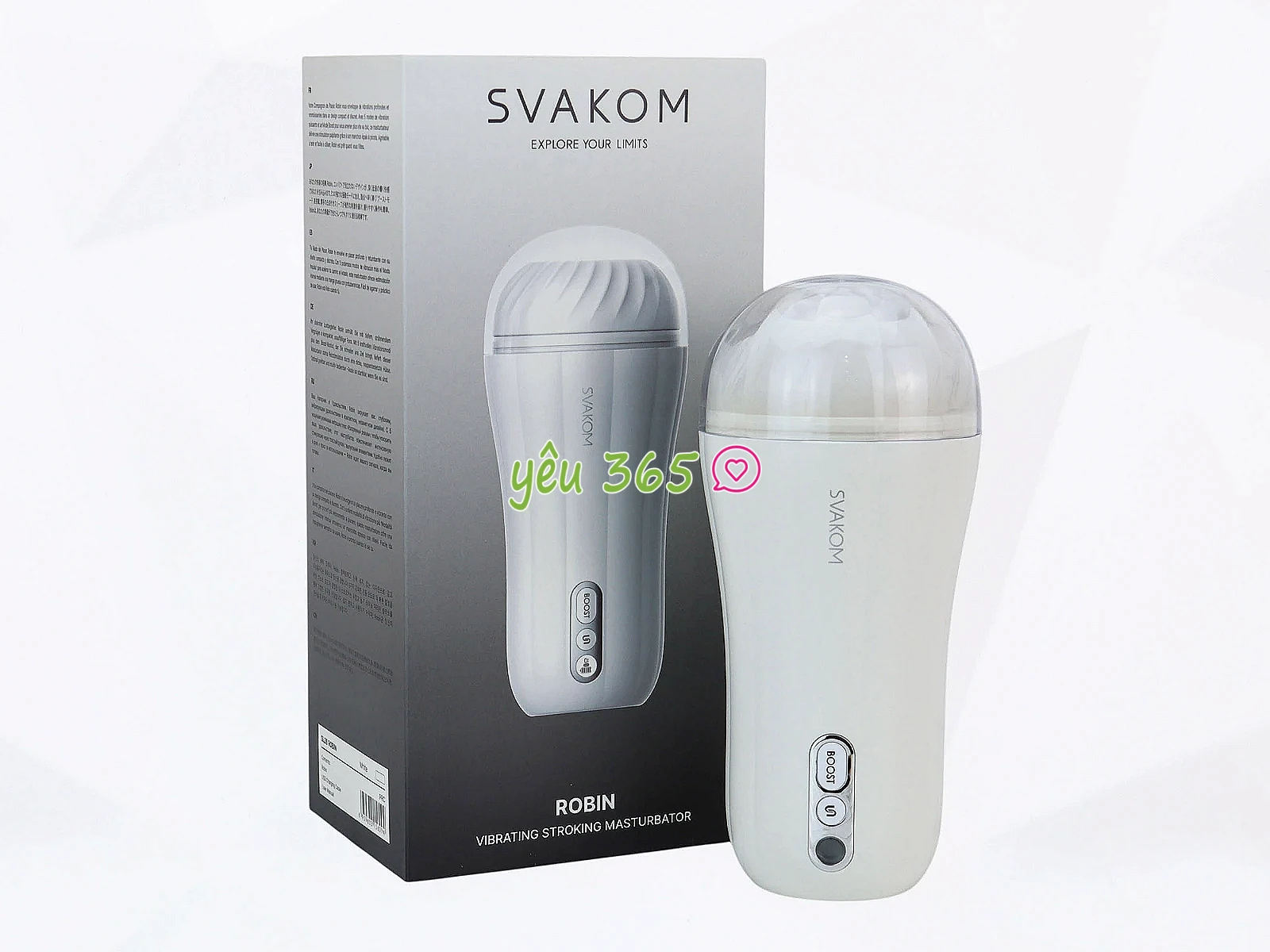 Âm đạo giả Svakom Robin tự động pin sạc chính hãng USA