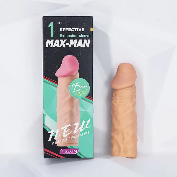 Bao cao su đôn dên Max Man tăng 2.5cm