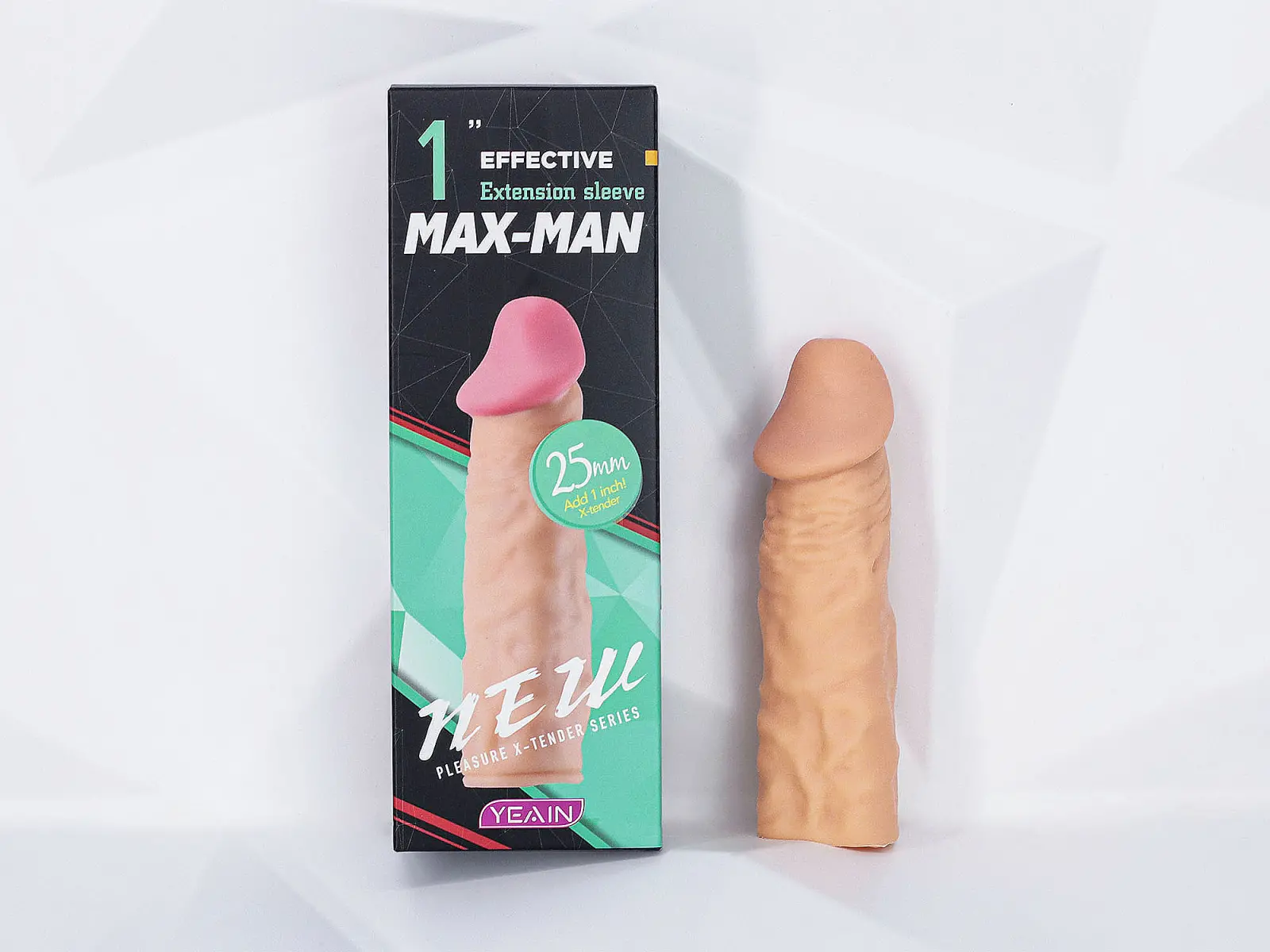 Bao cao su đôn dên Max Man tăng 2.5cm