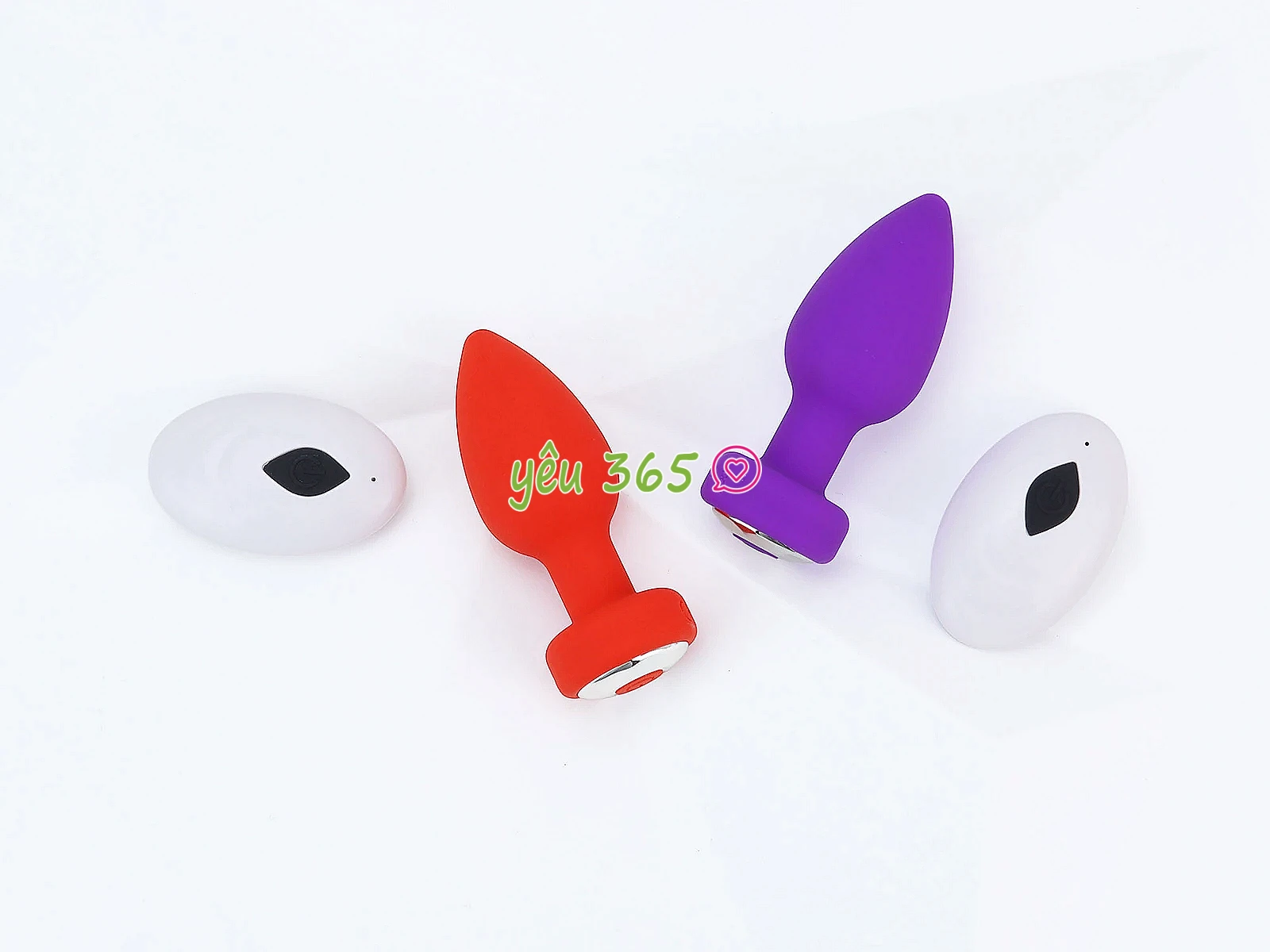 Kích hậu Plug rung kích thích kèm điều khiển từ xa