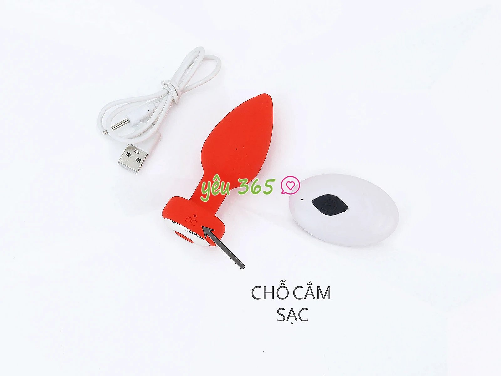 Kích hậu Plug rung kích thích kèm điều khiển từ xa