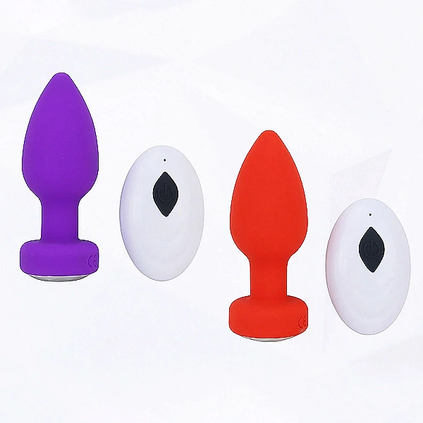 Plug hậu môn rung kích thích có điều khiển từ xa tiện lợi