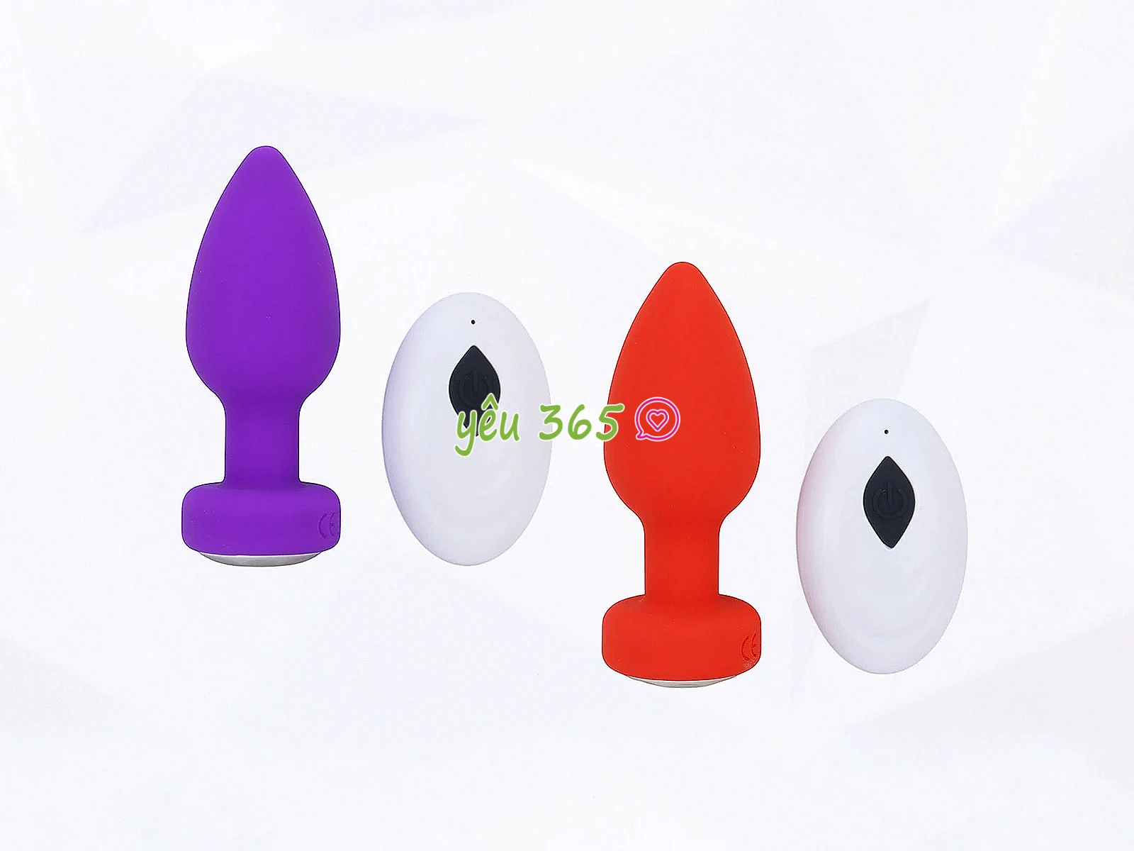 Plug hậu môn rung kích thích có điều khiển từ xa tiện lợi